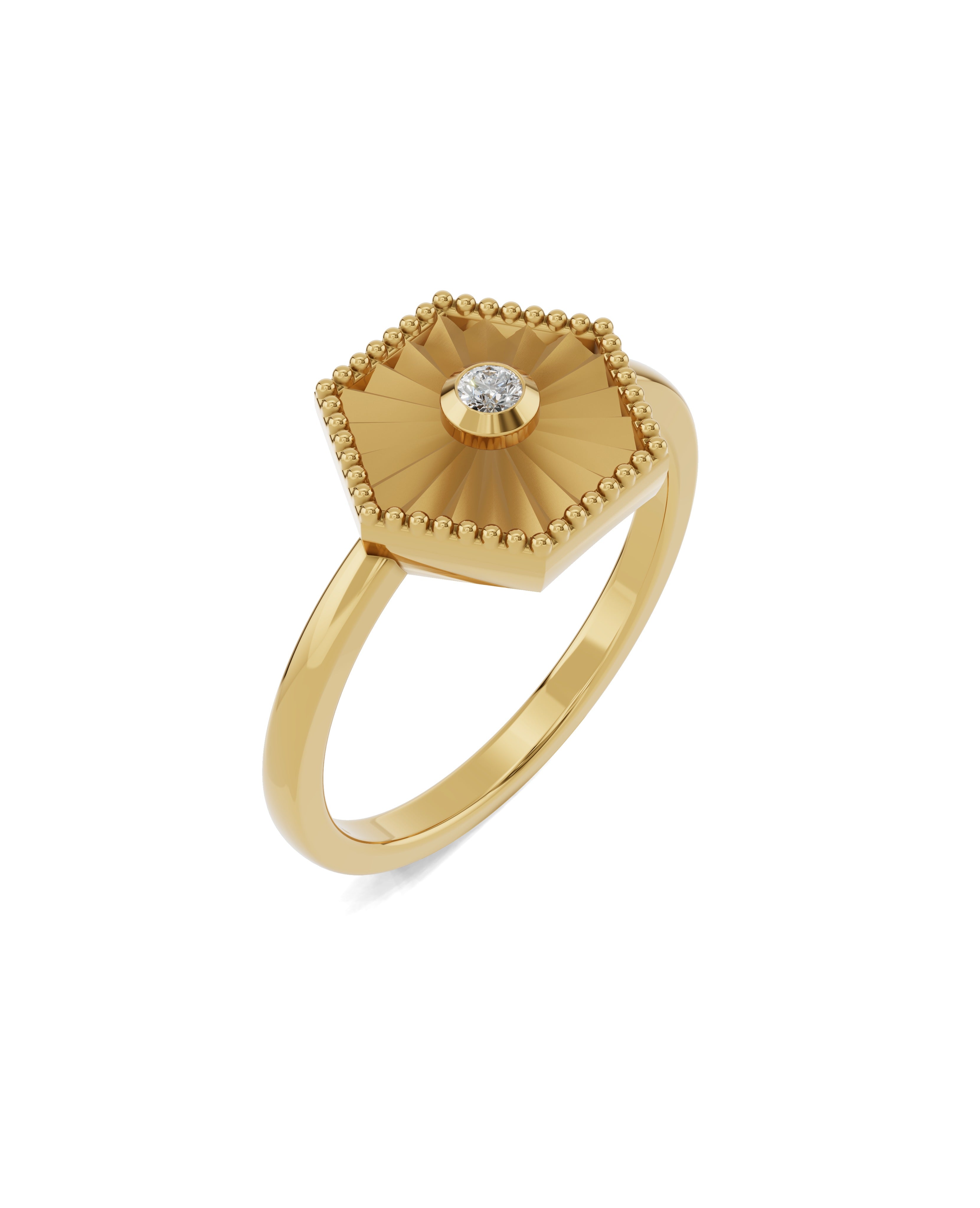 18K Vermeil Plated Sterling Silver