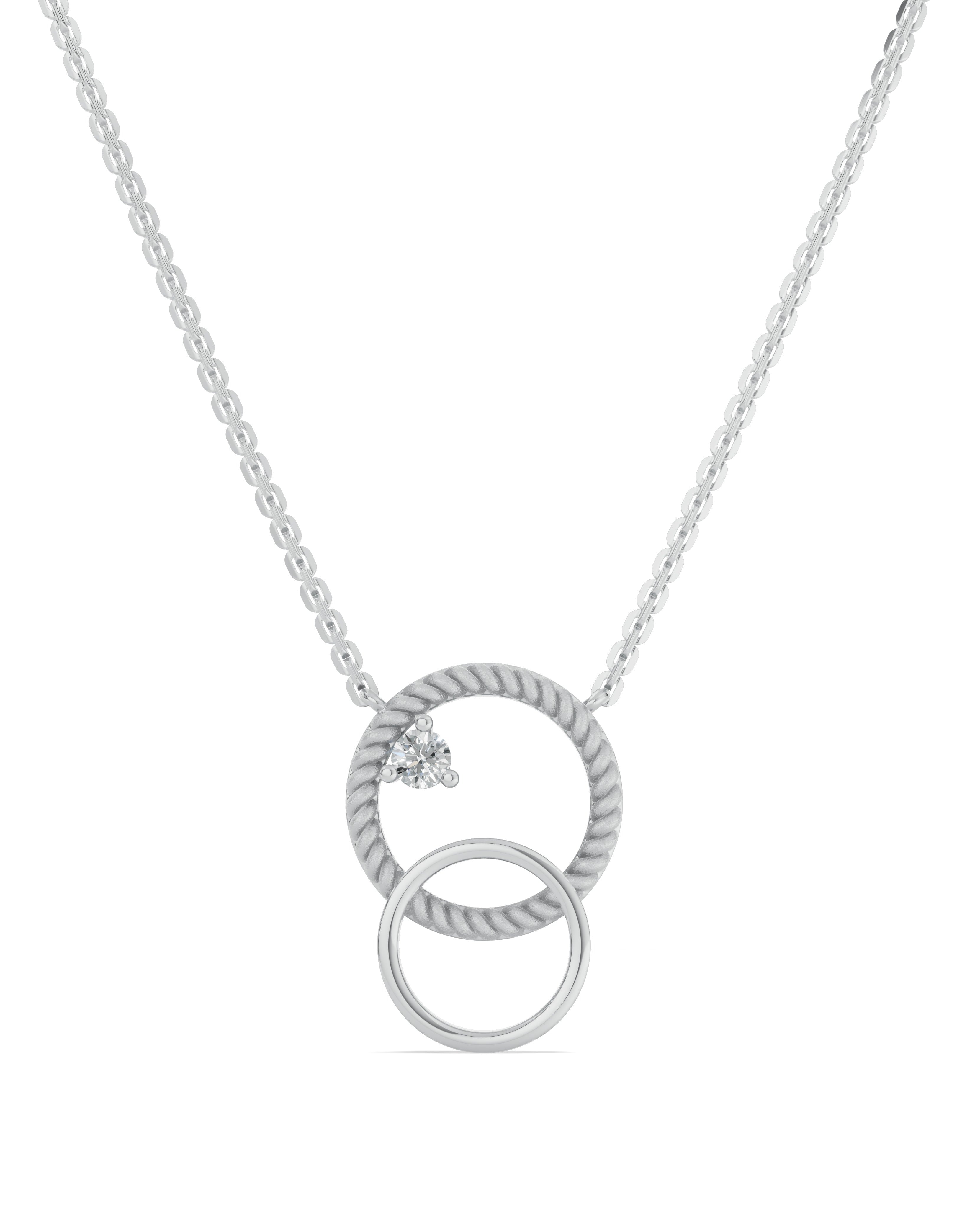 Platinized Sterling Silver