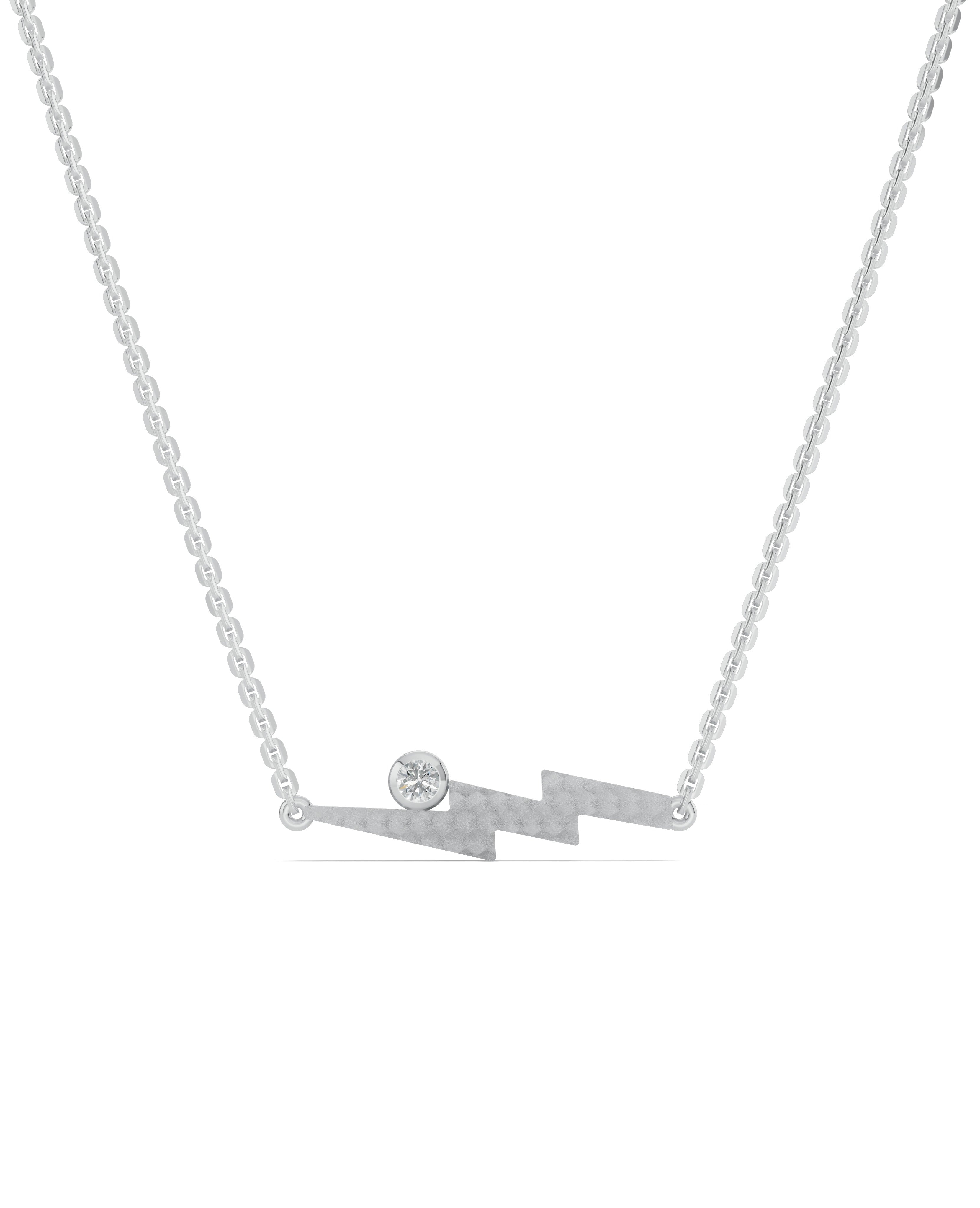 Platinized Sterling Silver