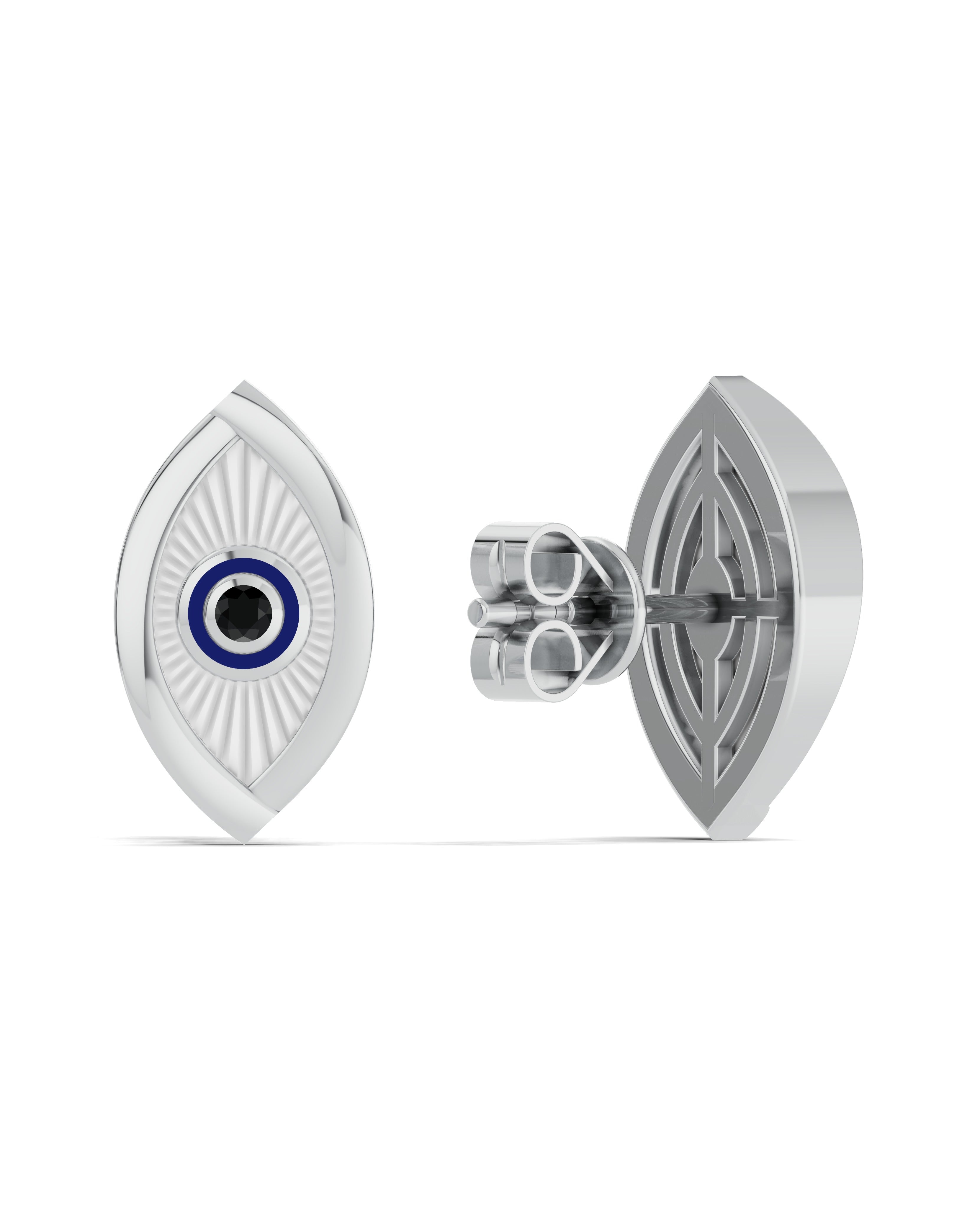 Platinized Sterling Silver