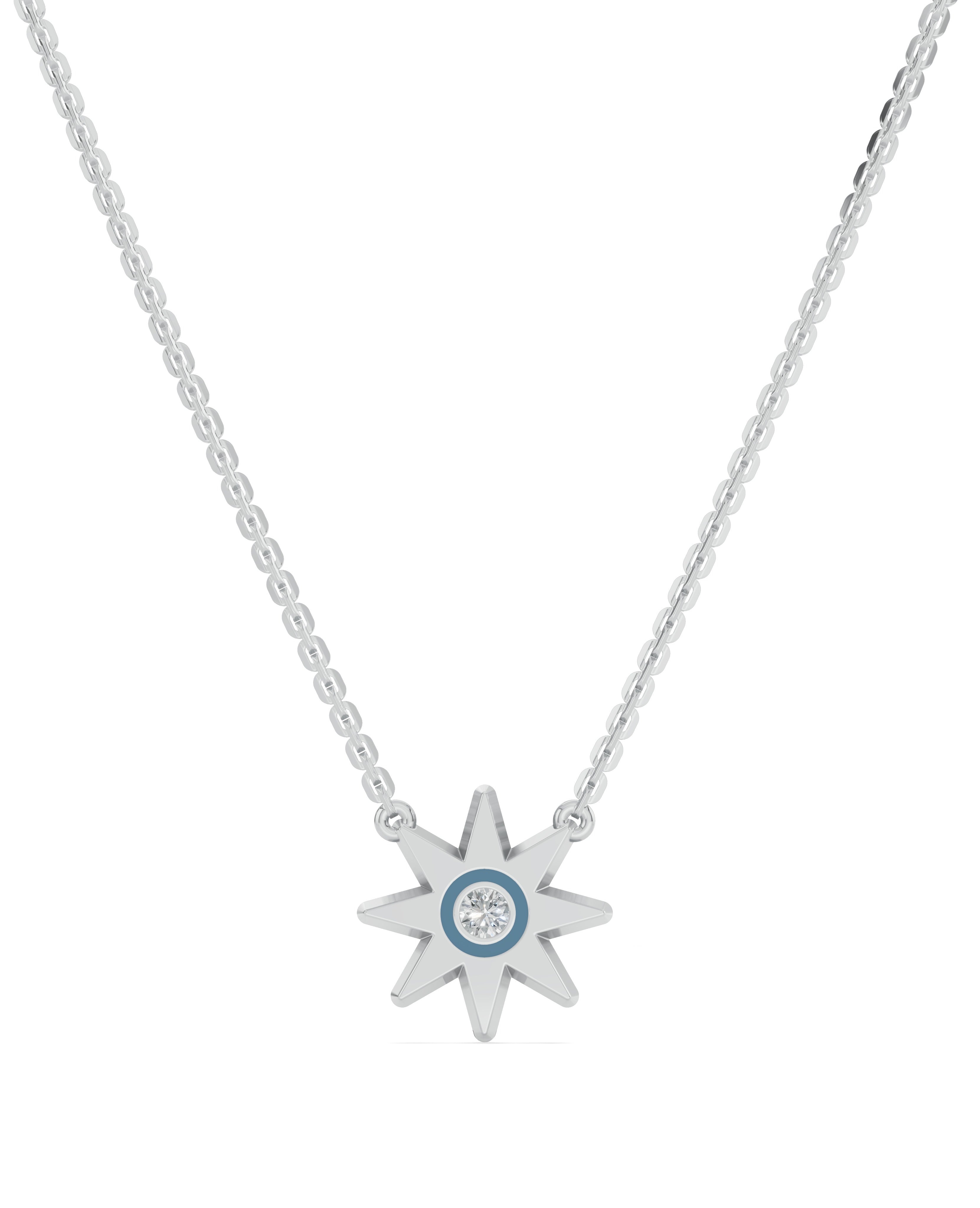 Platinized Sterling Silver