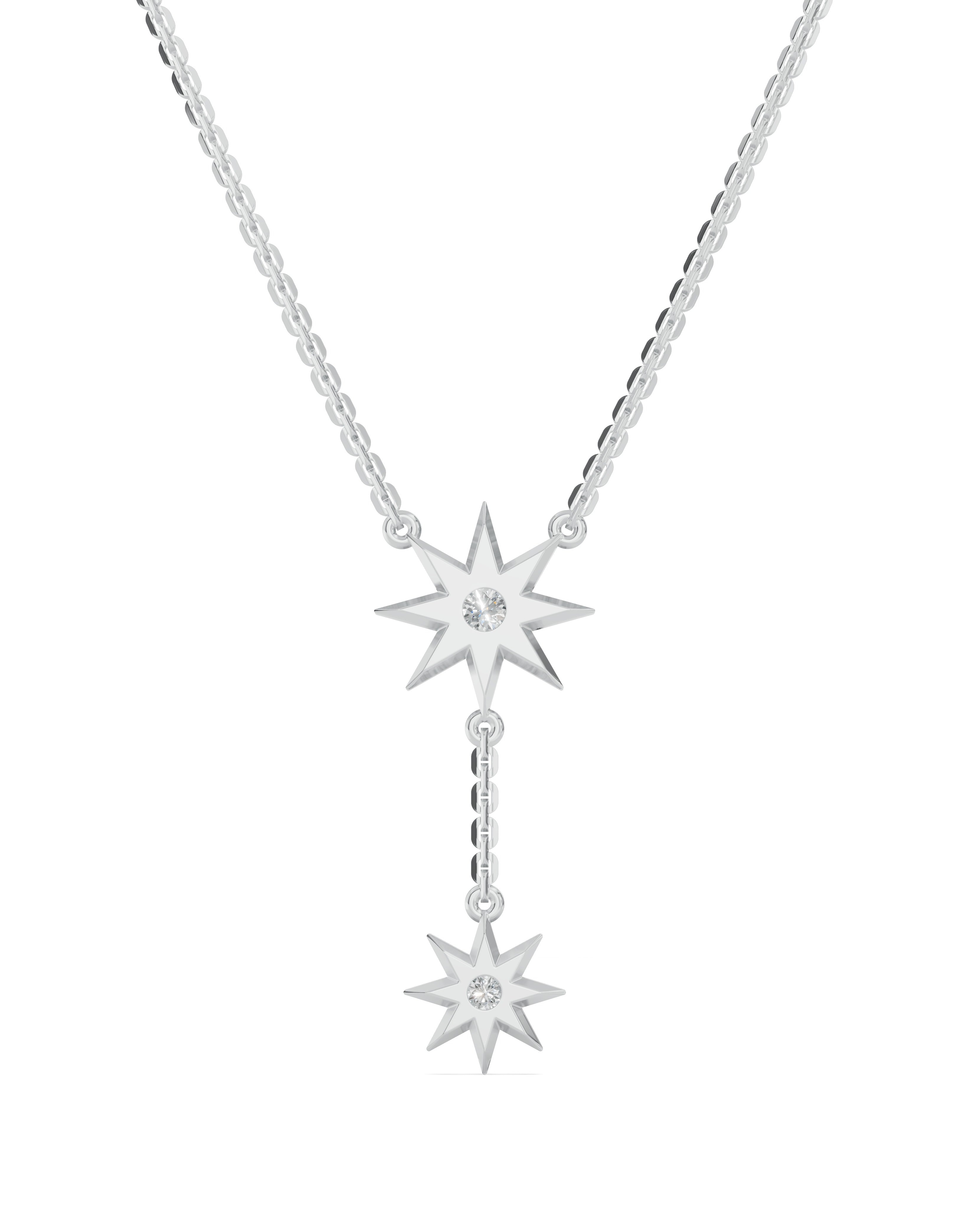 Platinized Sterling Silver