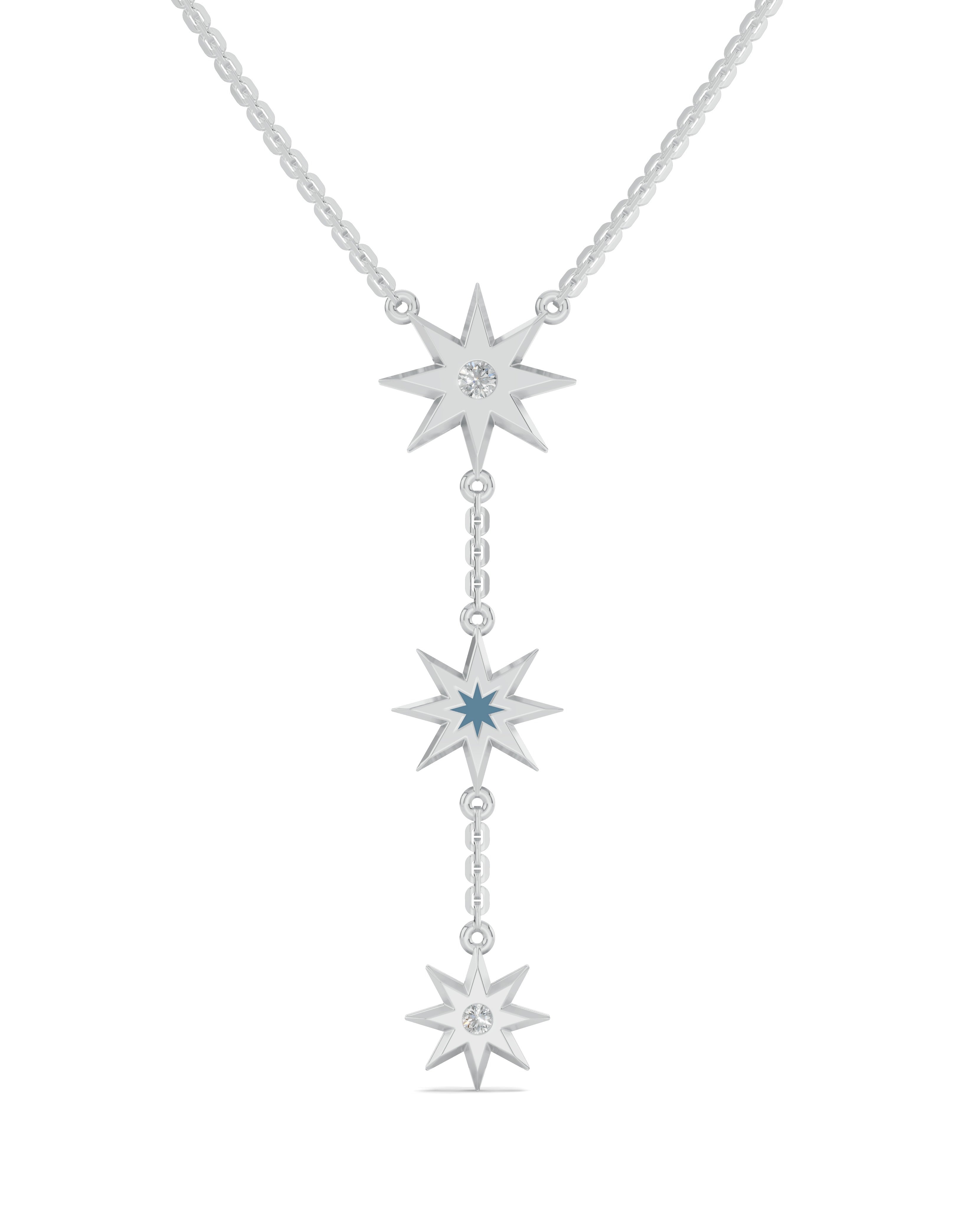 Platinized Sterling Silver