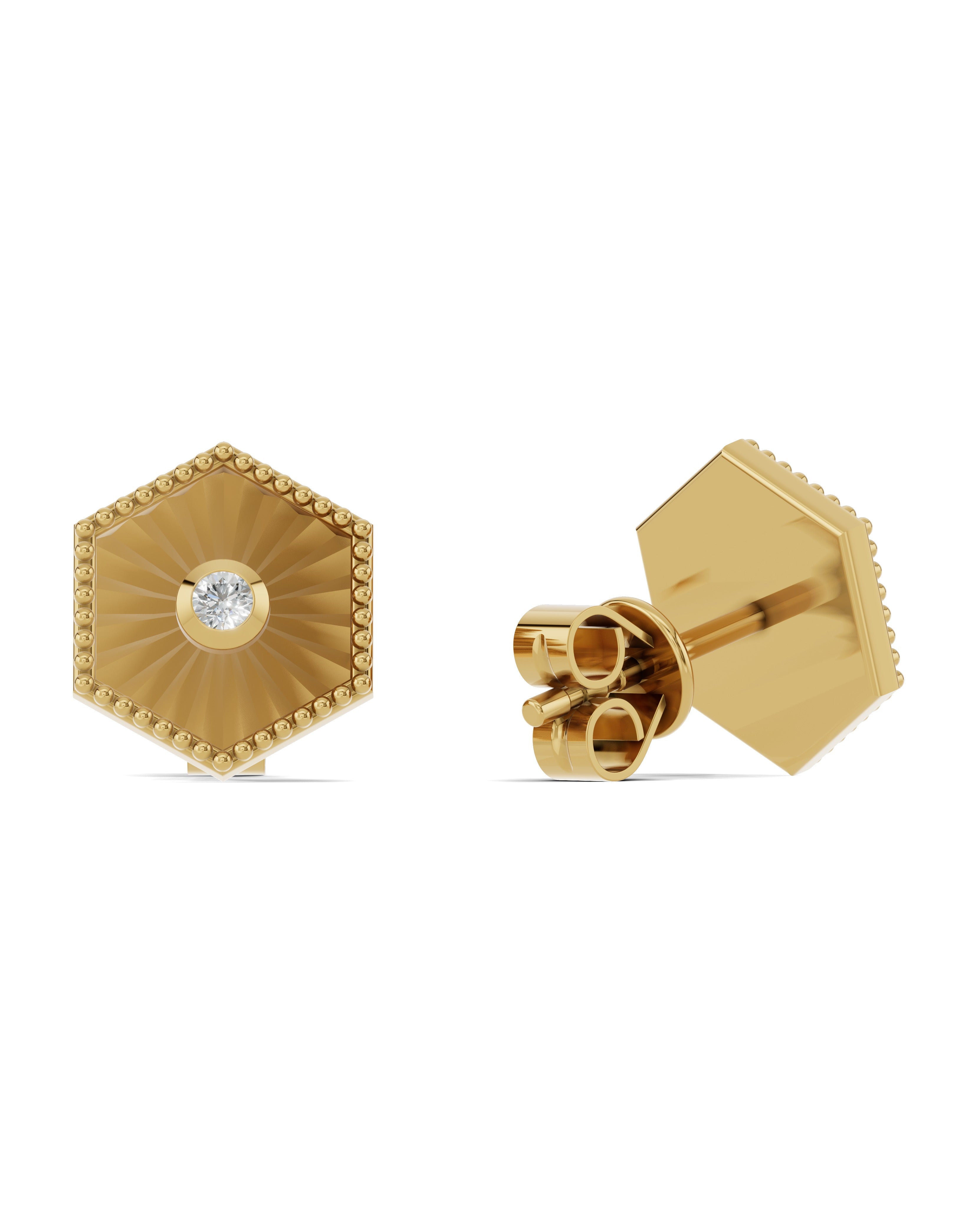 18K Vermeil Plated Sterling Silver