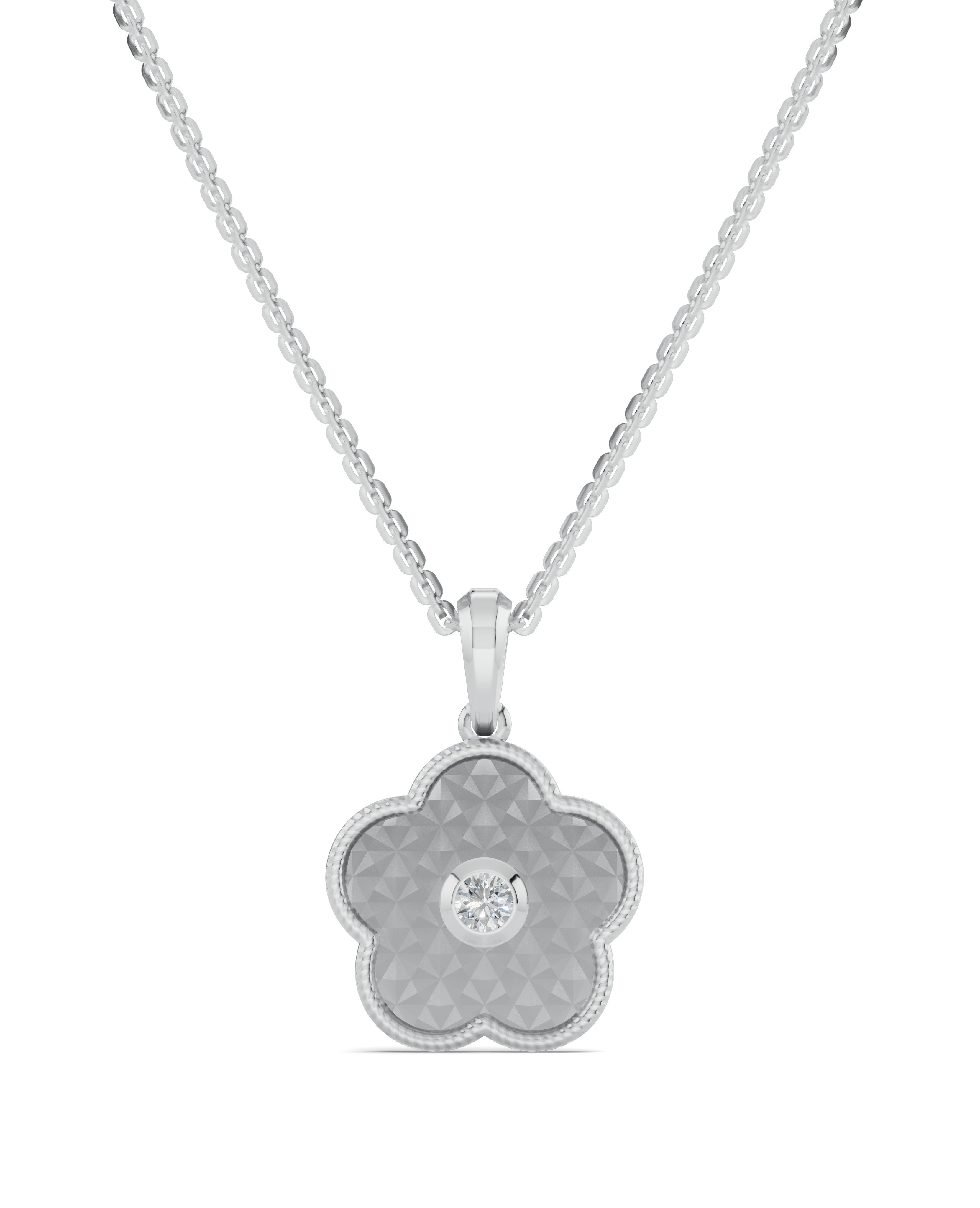 Platinized Sterling Silver