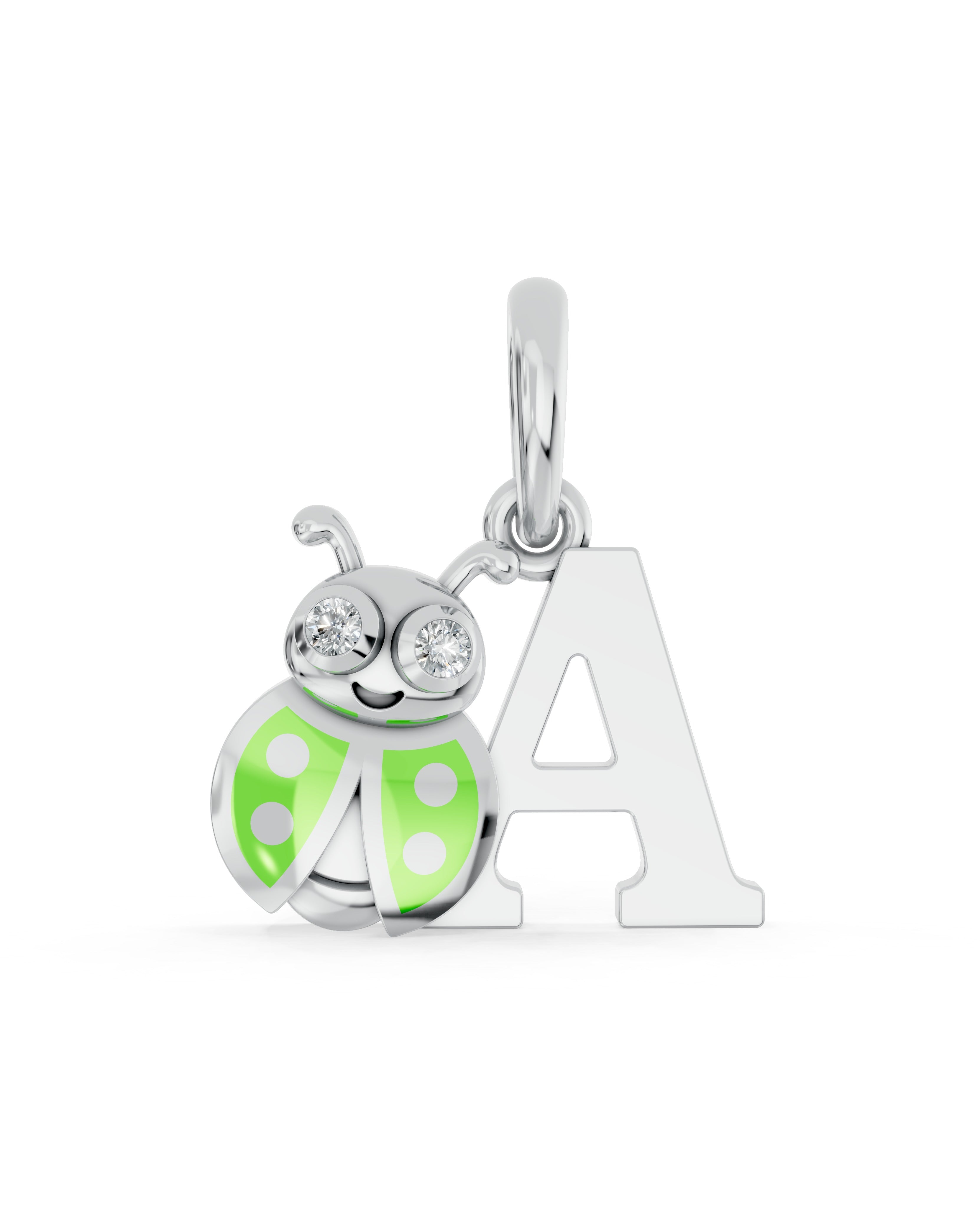 Platinized Sterling Silver