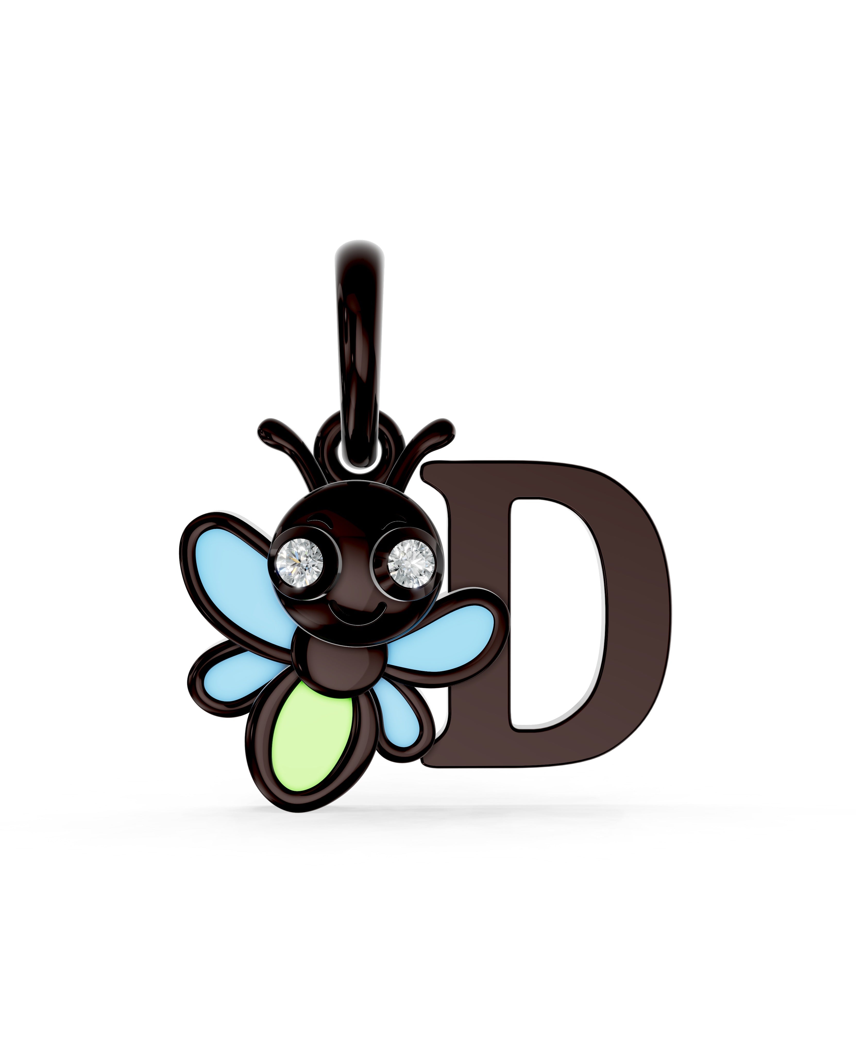 Ruthenium Plated Sterling Silver