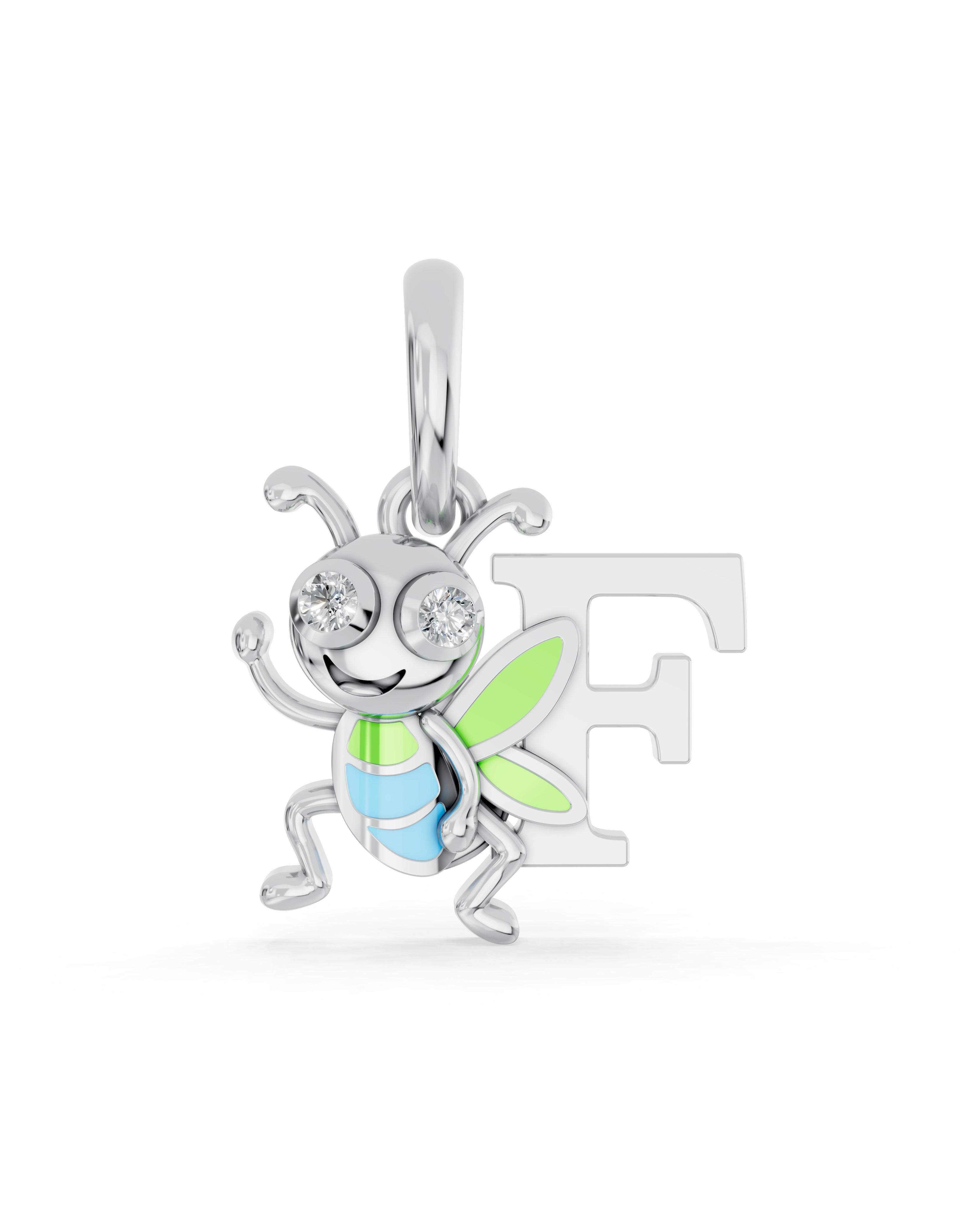 Platinized Sterling Silver