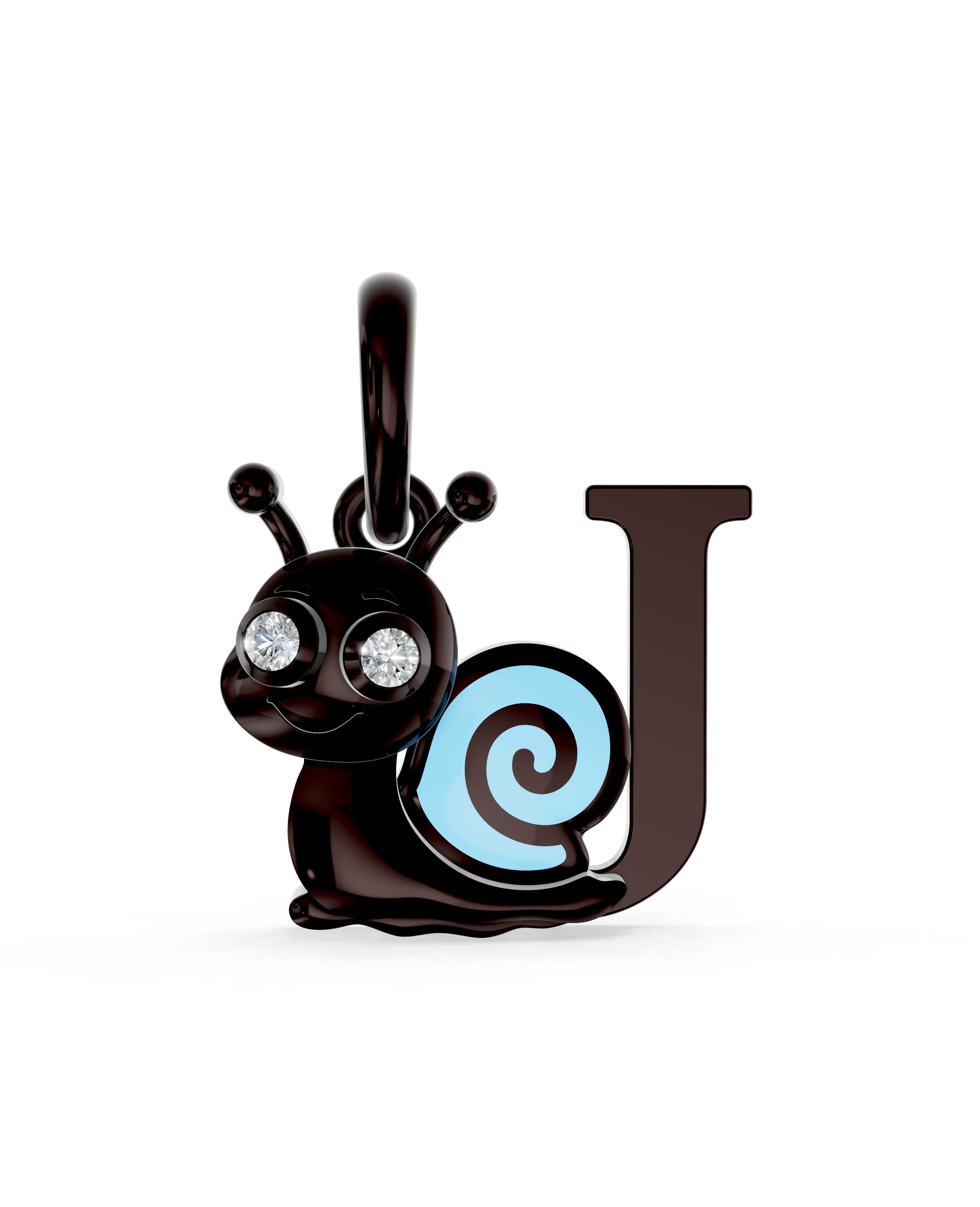 Ruthenium Plated Sterling Silver