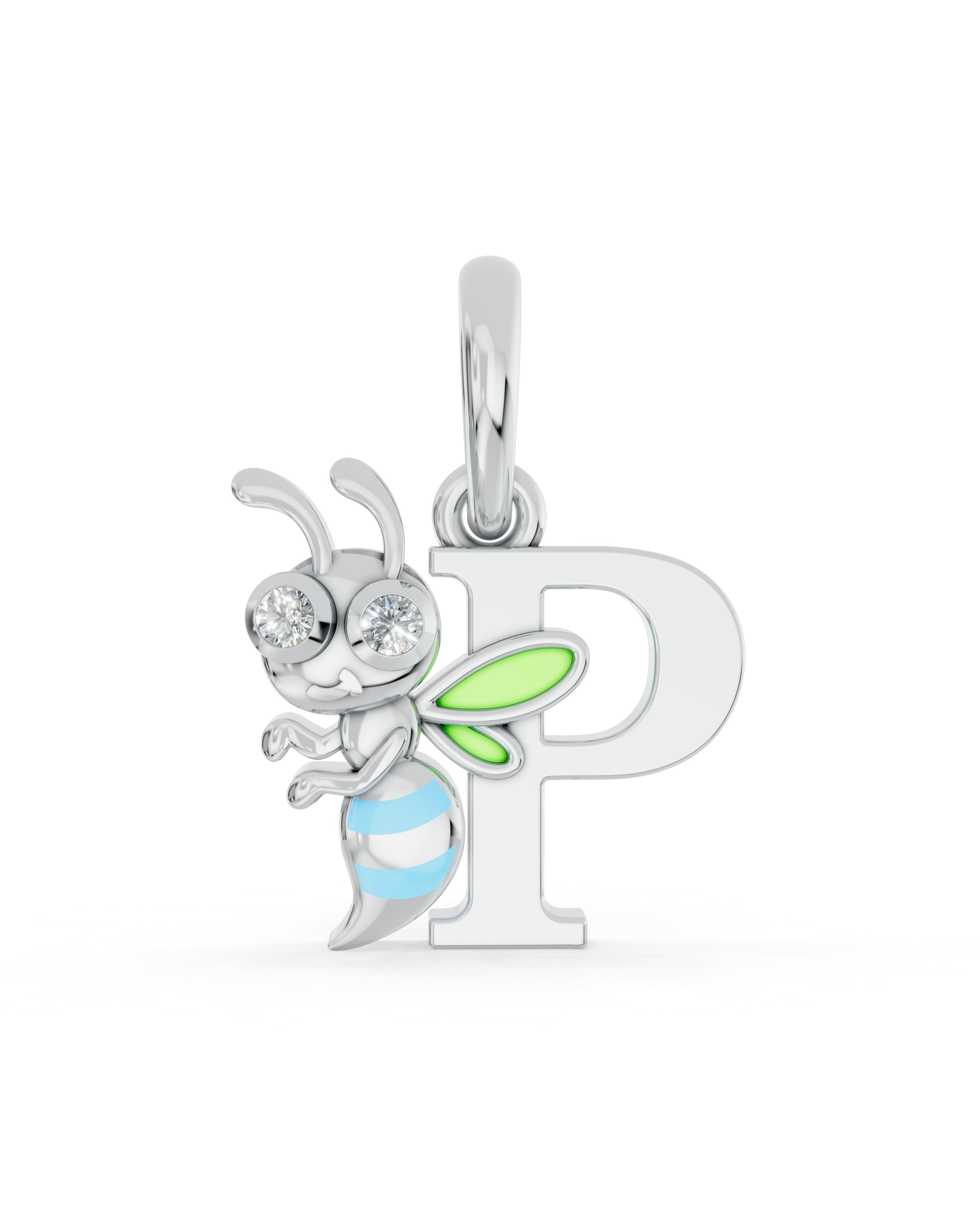 Platinized Sterling Silver