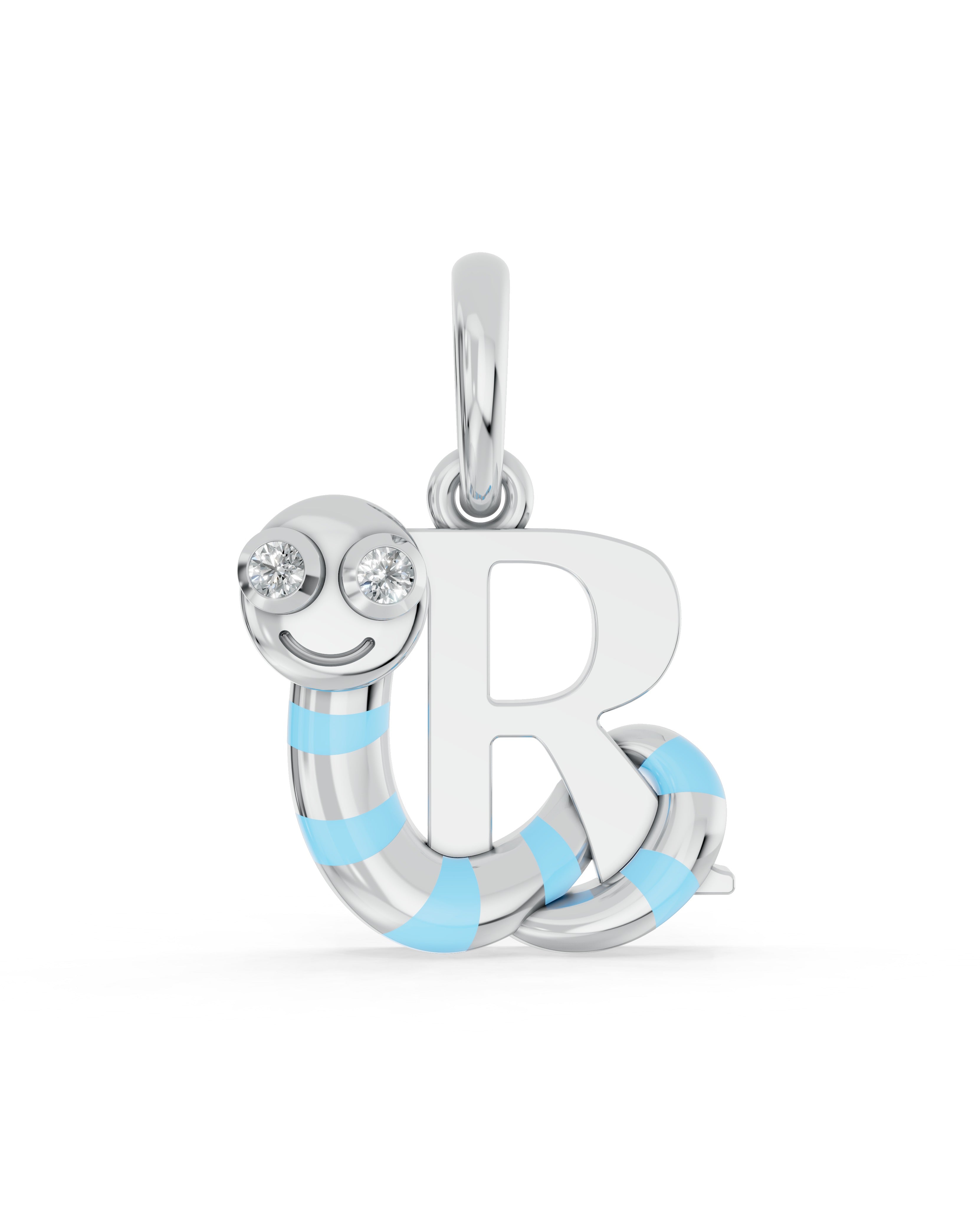 Platinized Sterling Silver