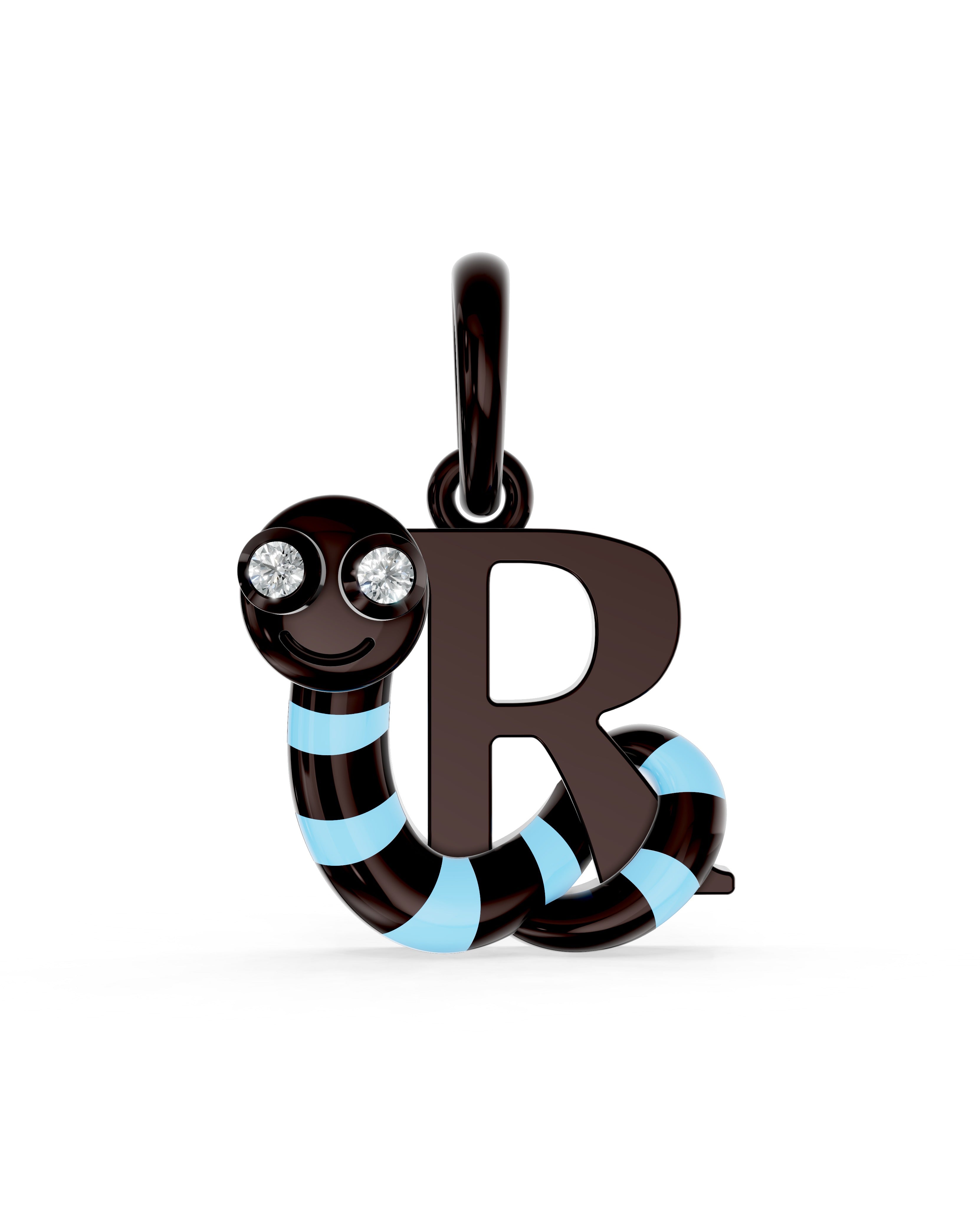 Ruthenium Plated Sterling Silver