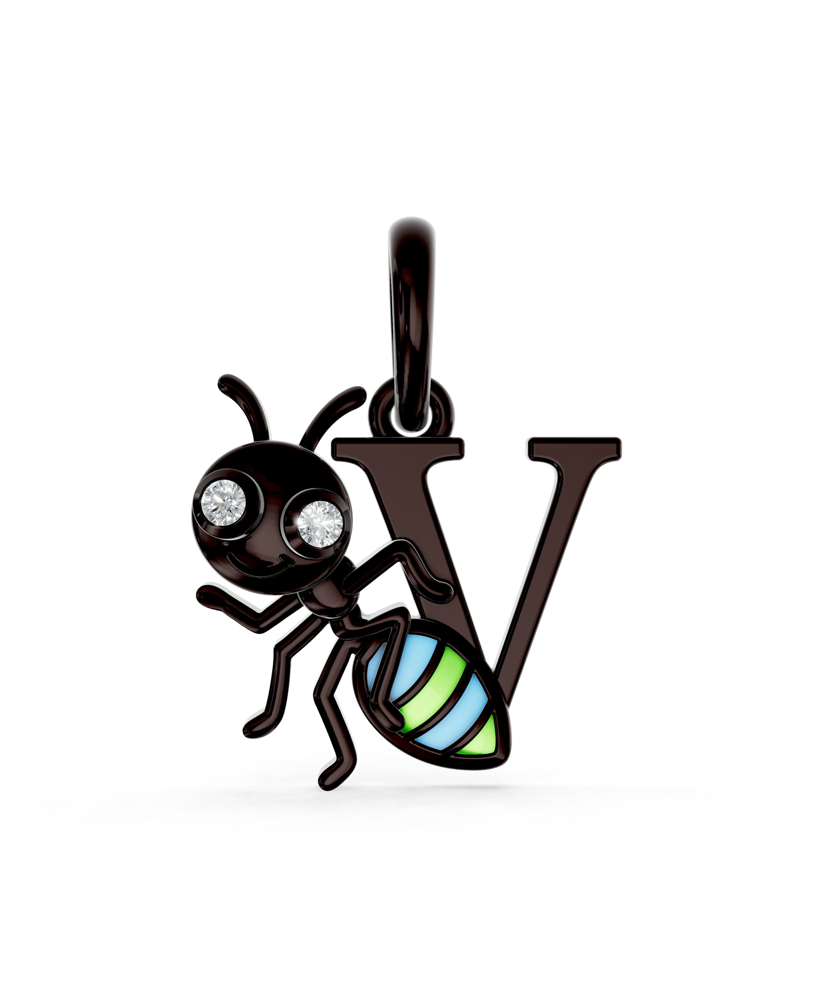 Ruthenium Plated Sterling Silver