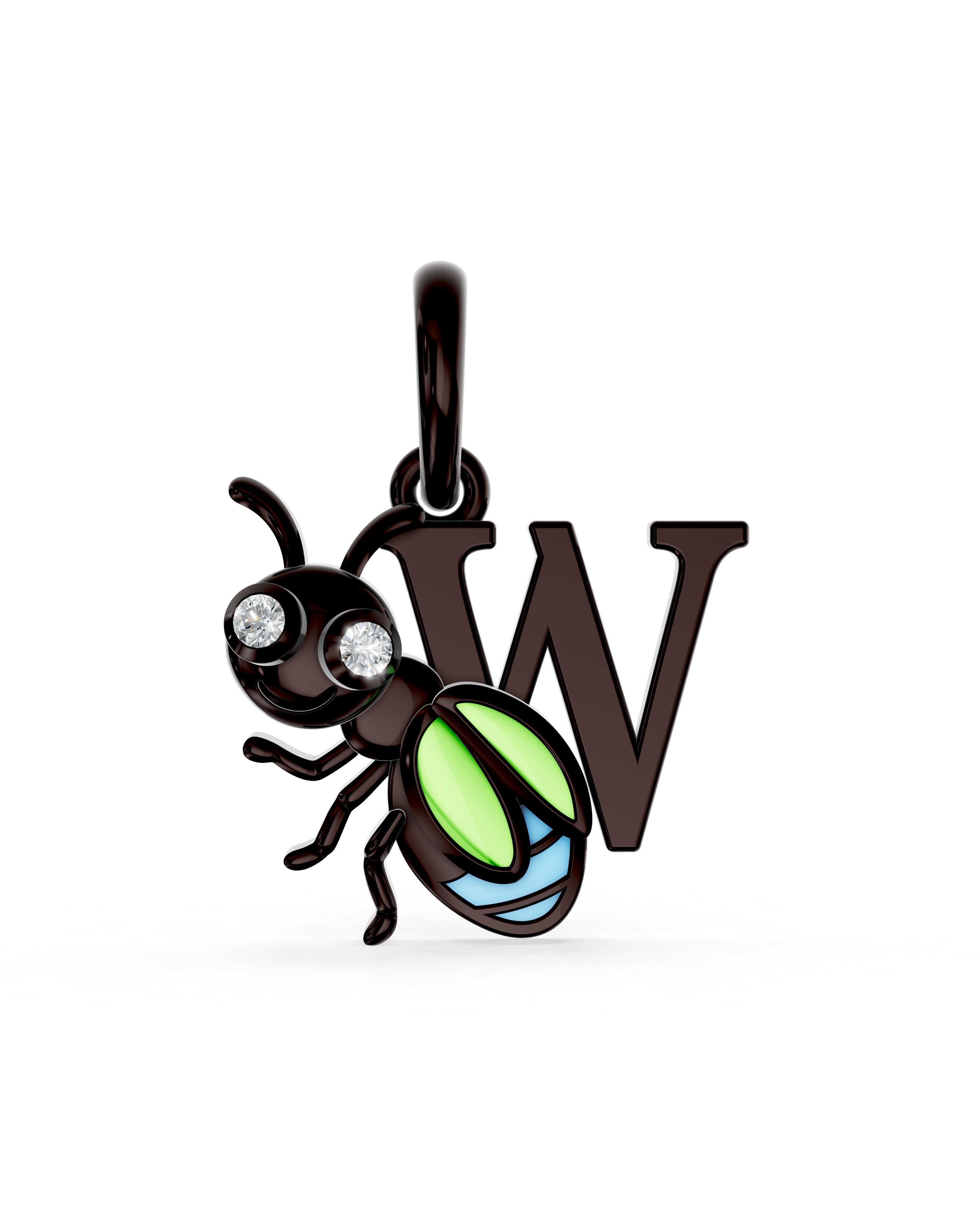 Ruthenium Plated Sterling Silver