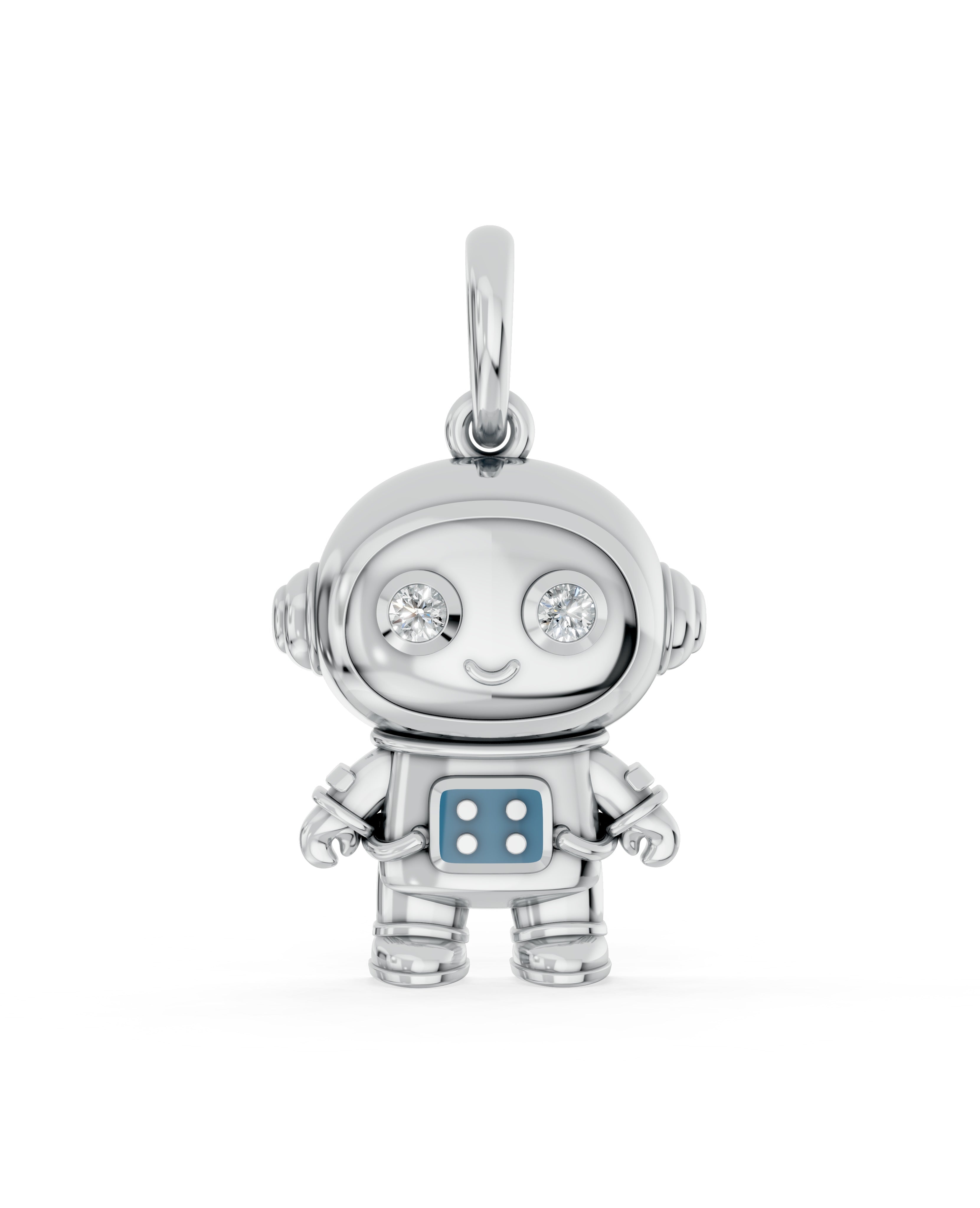 Platinized Sterling Silver