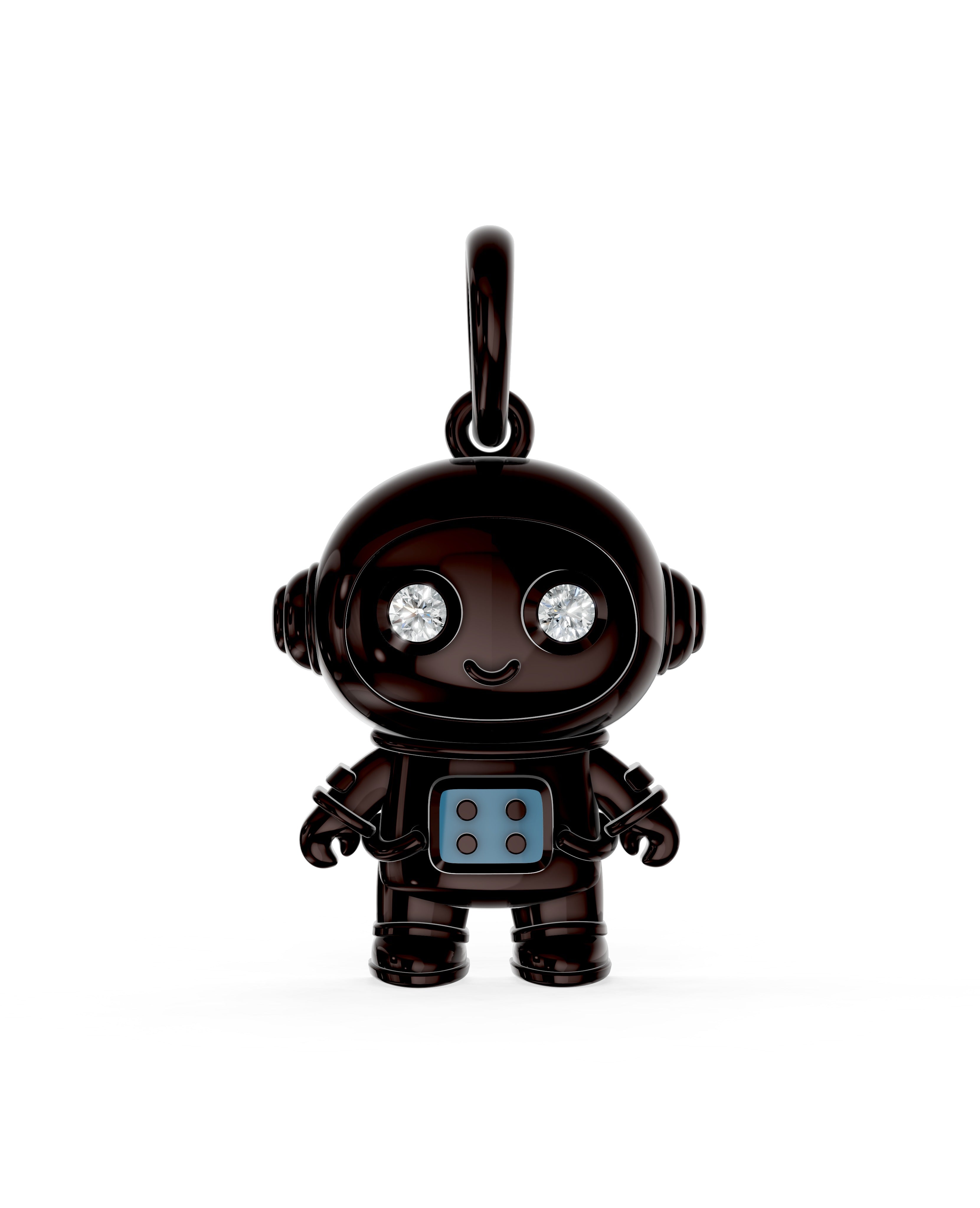 Ruthenium Plated Sterling Silver