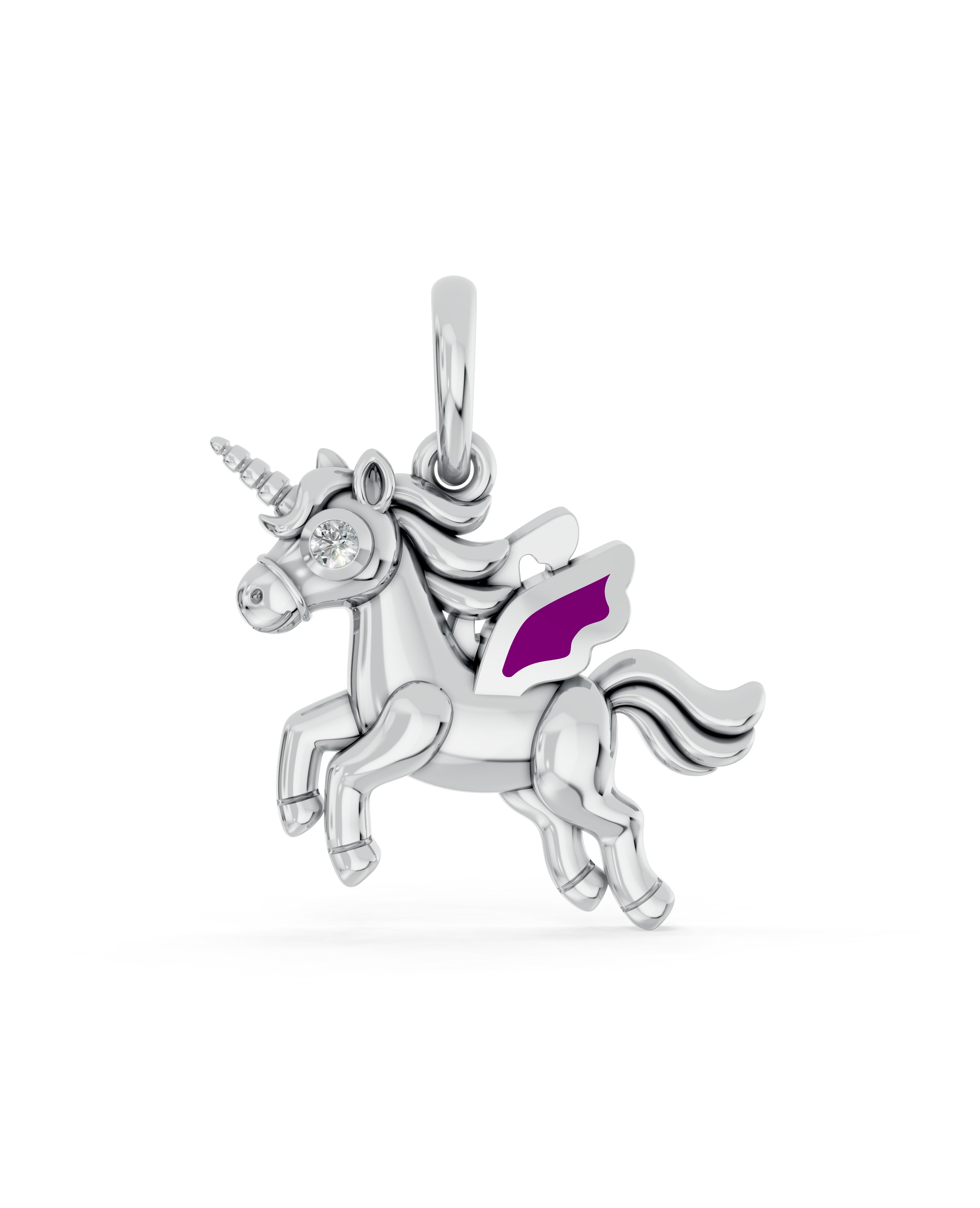 Platinized Sterling Silver