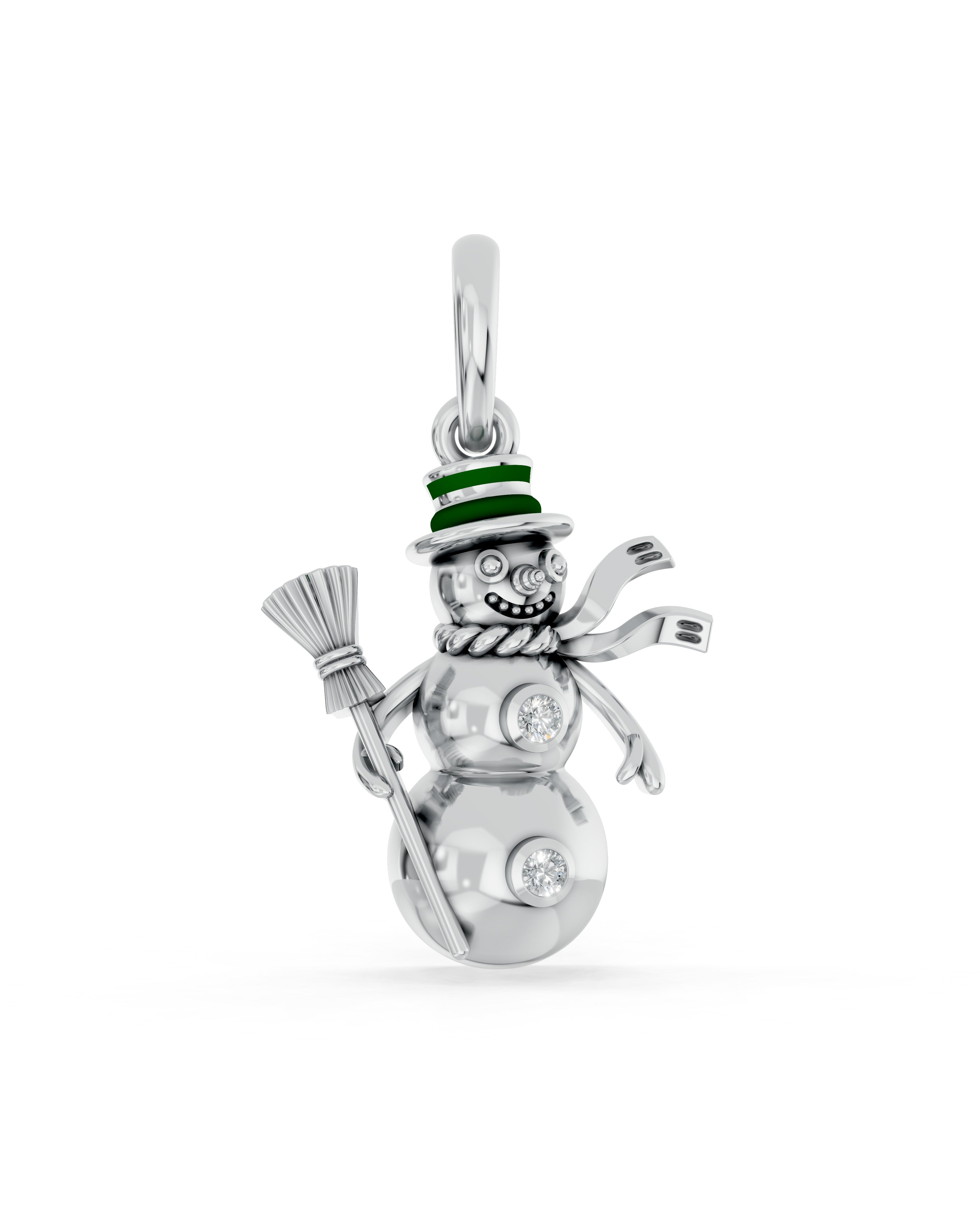 Platinized Sterling Silver