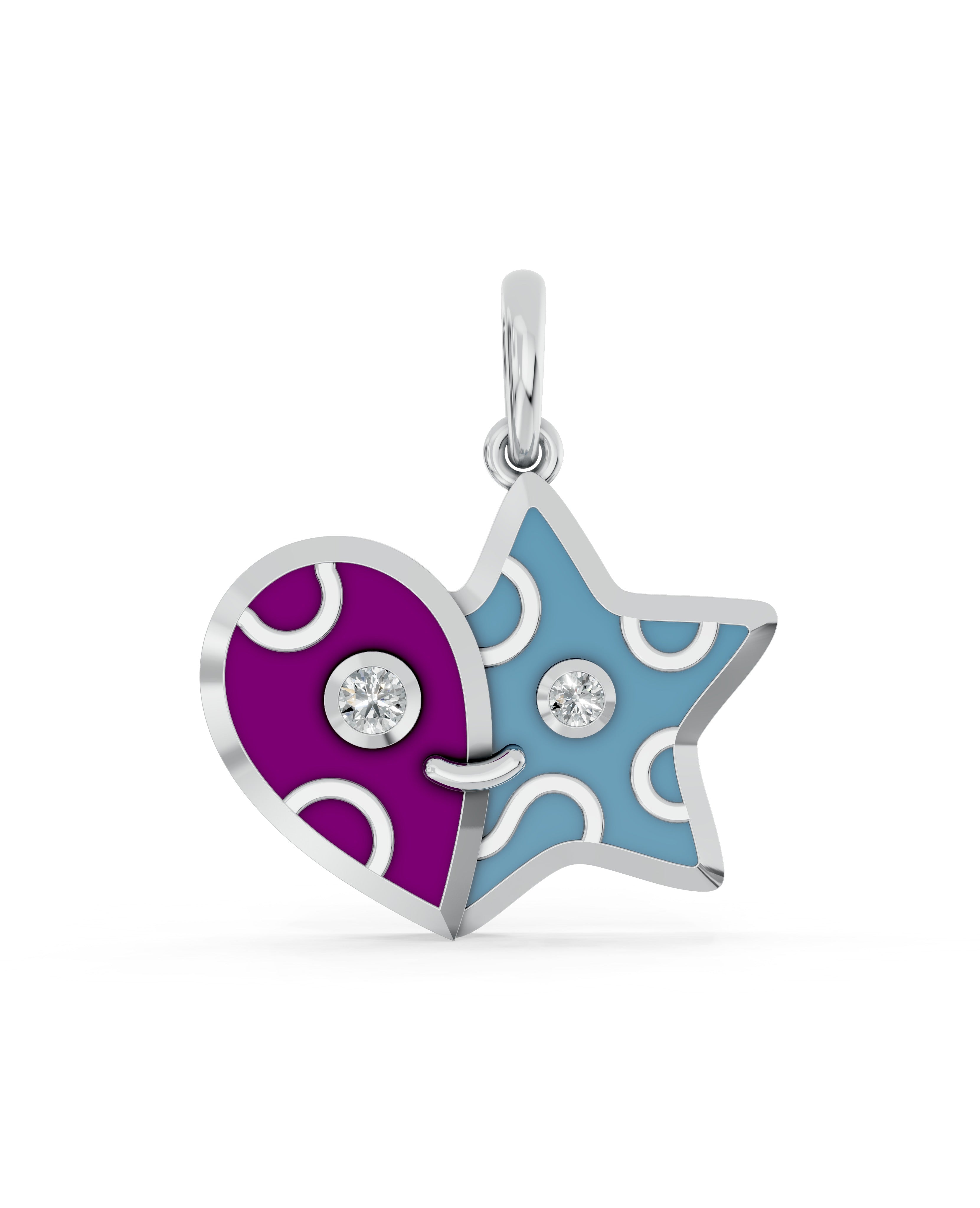 Platinized Sterling Silver