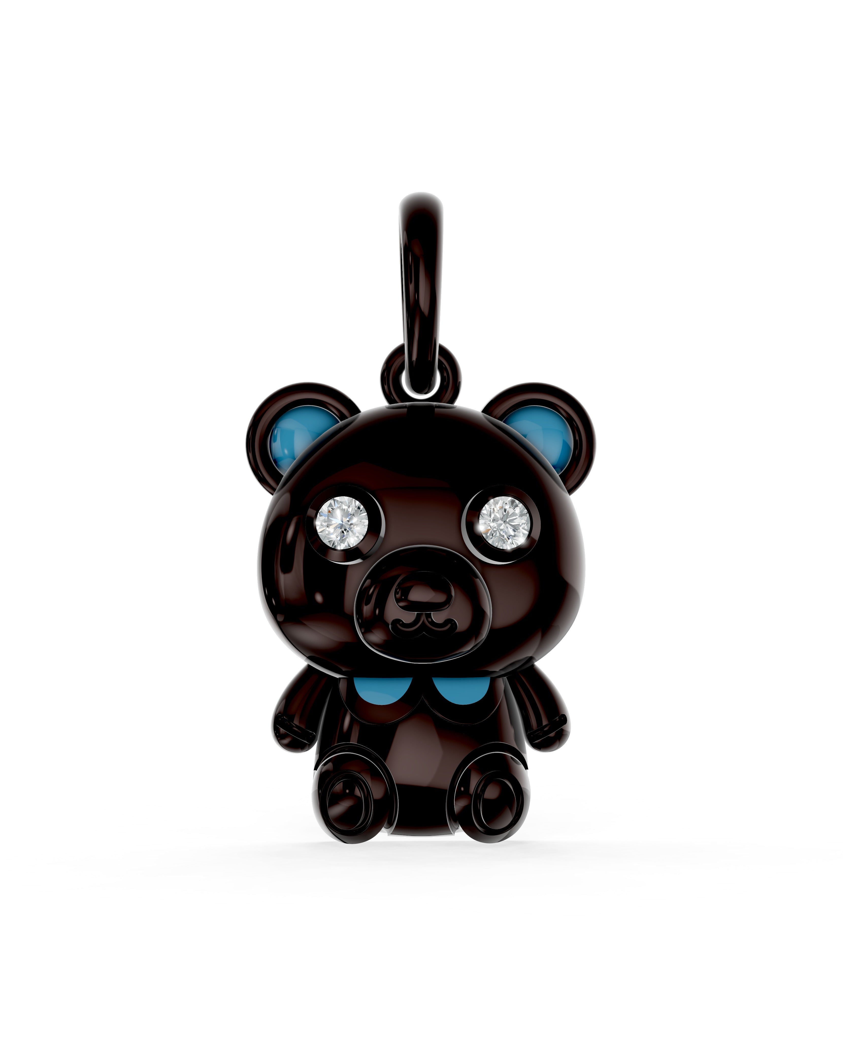 Ruthenium Plated Sterling Silver