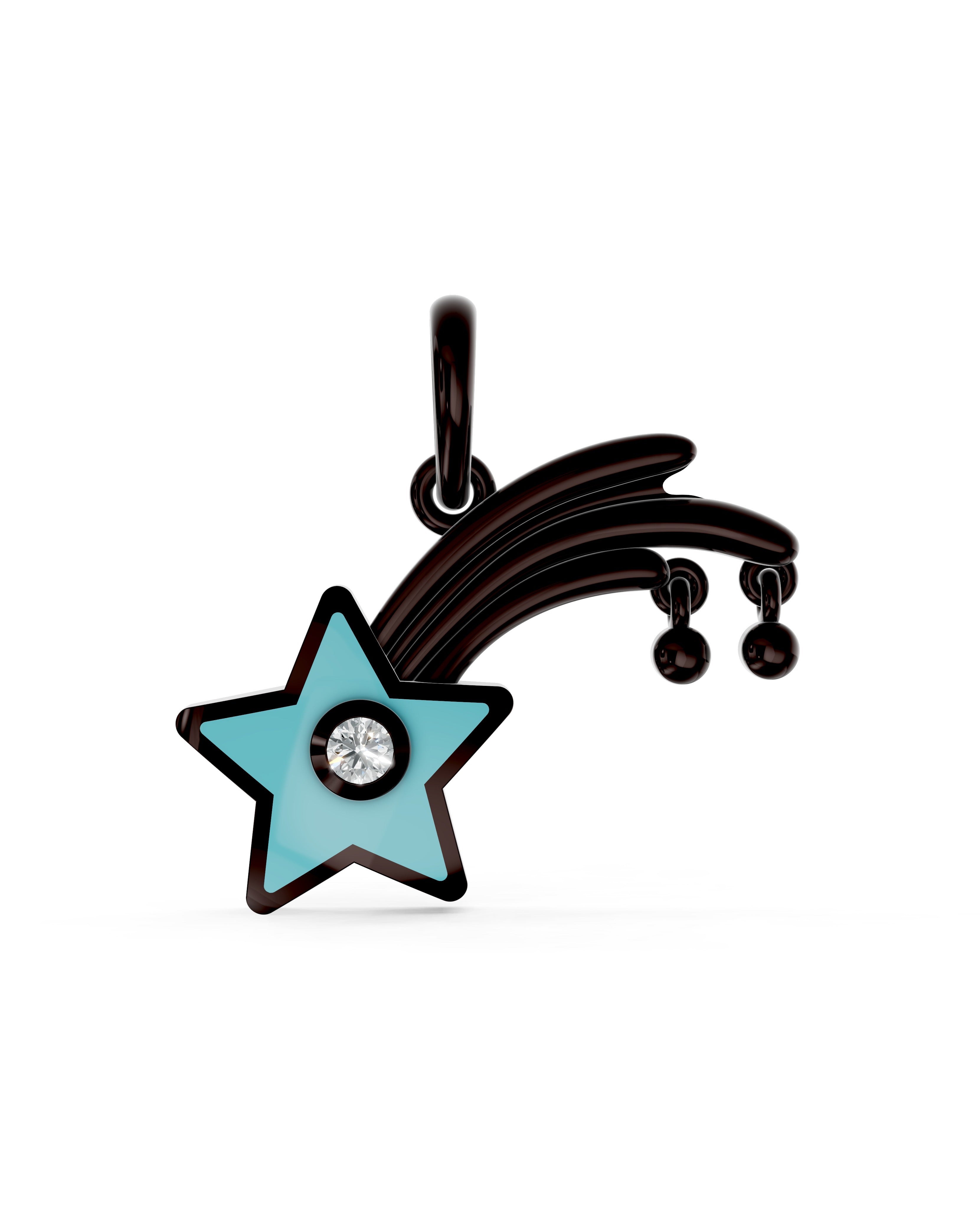 Ruthenium Plated Sterling Silver