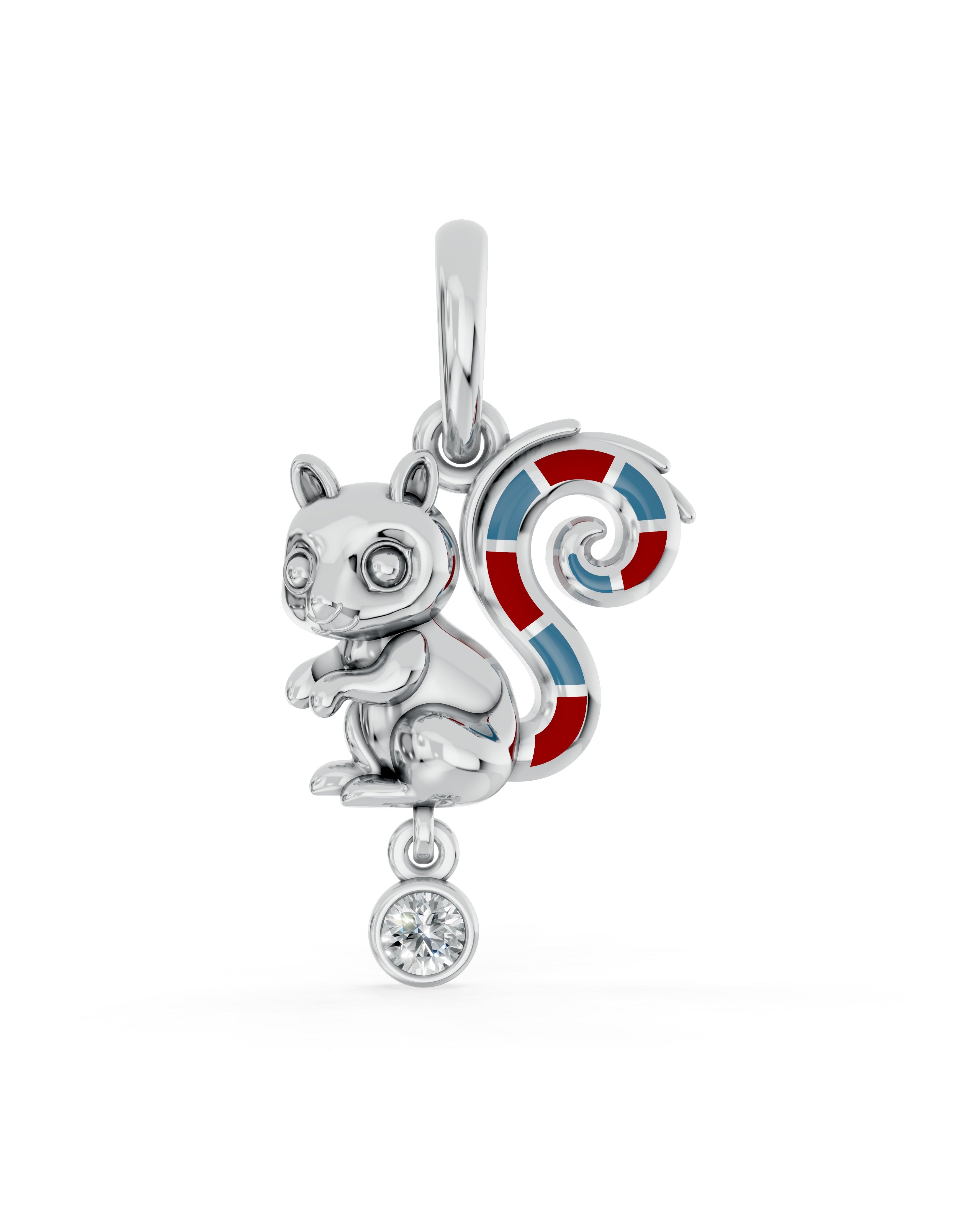 Platinized Sterling Silver