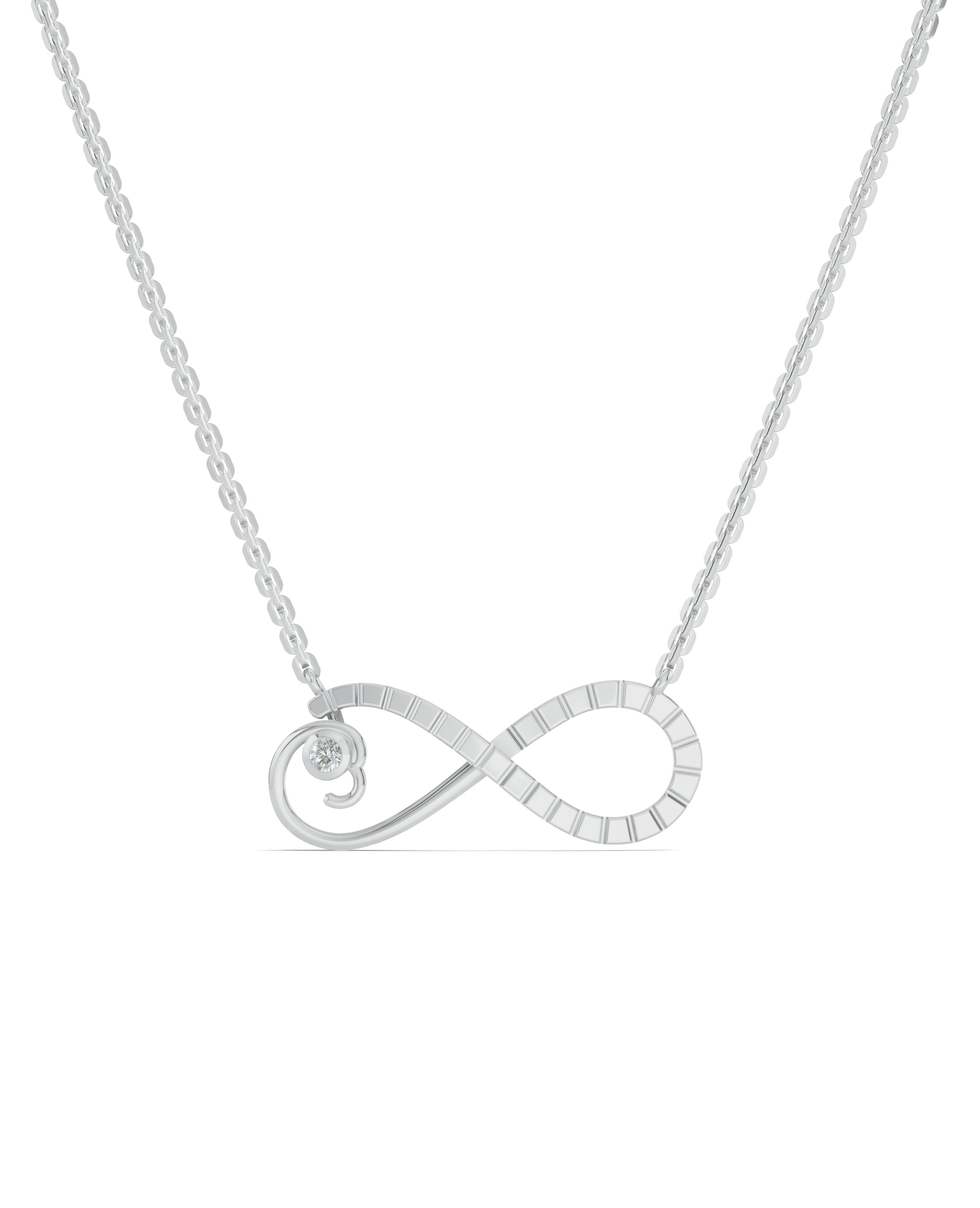 Platinized Sterling Silver