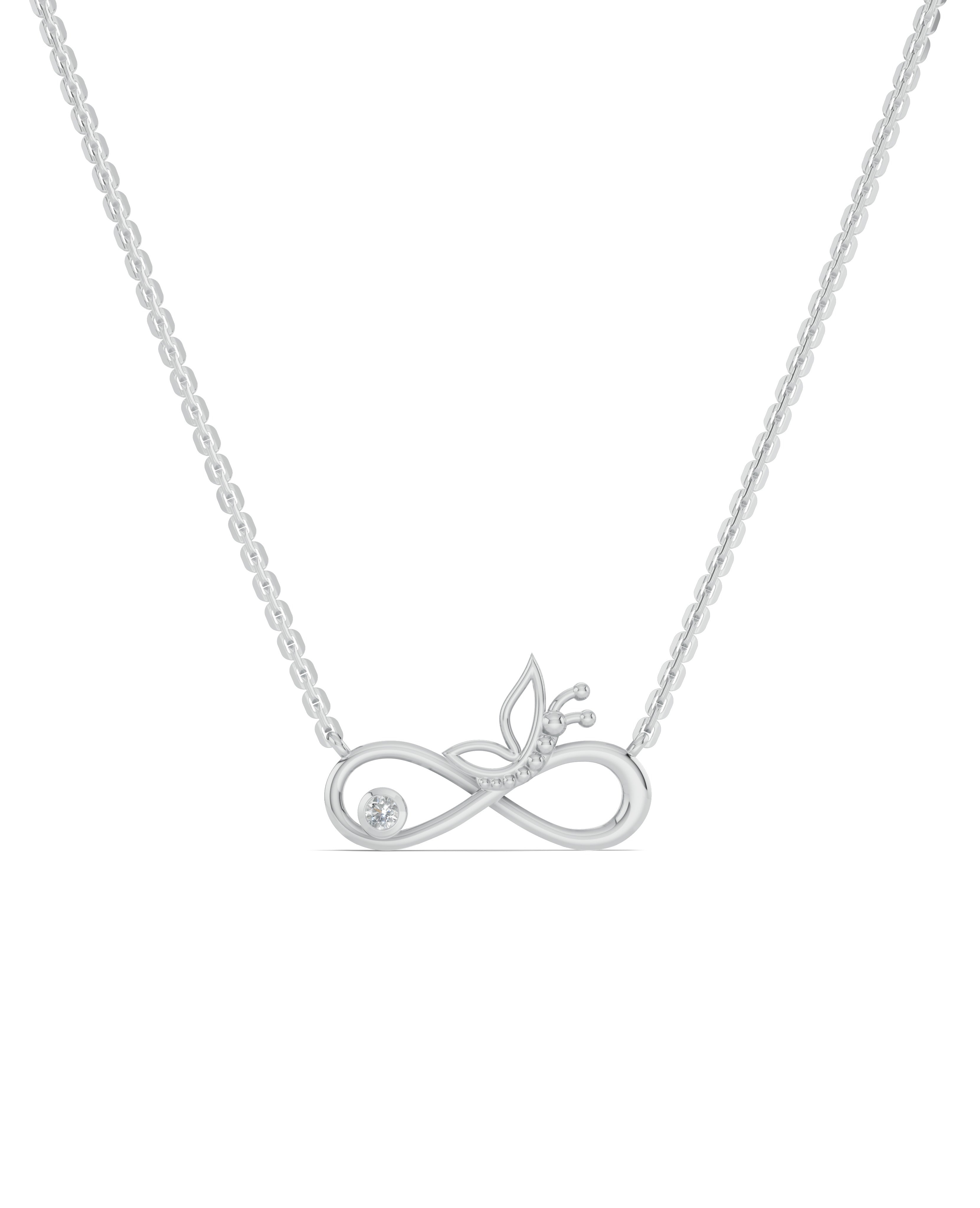 Platinized Sterling Silver