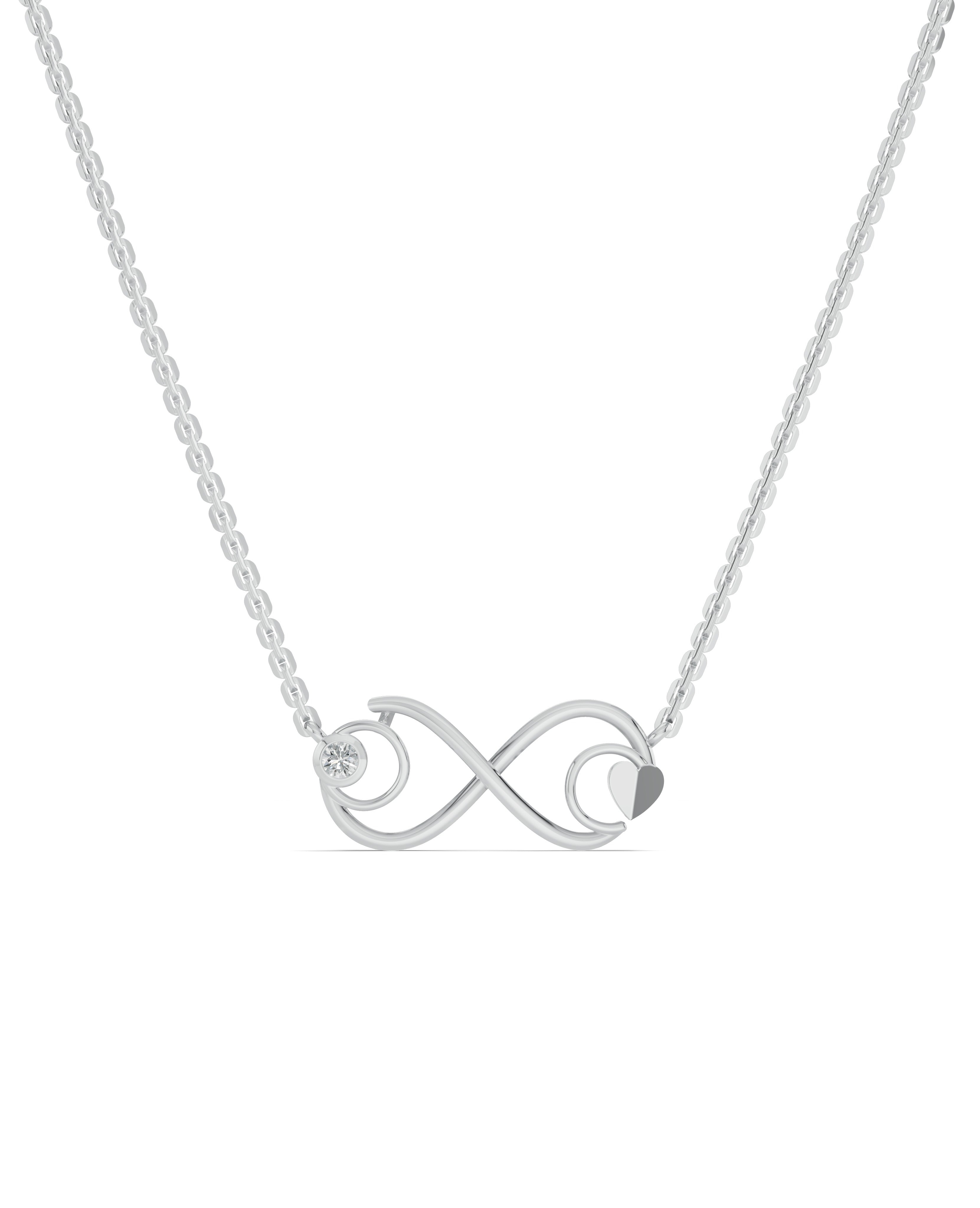 Platinized Sterling Silver