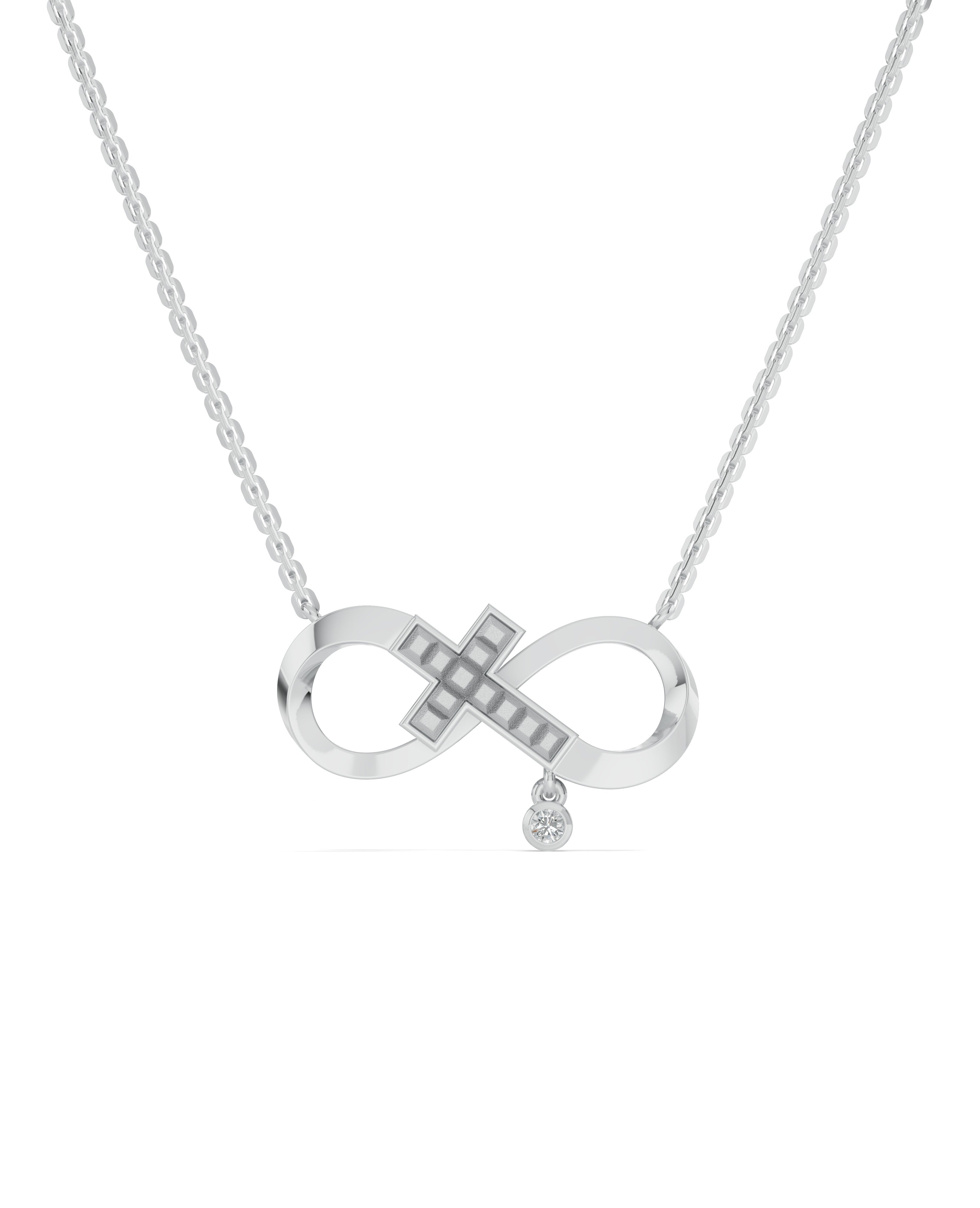 Platinized Sterling Silver