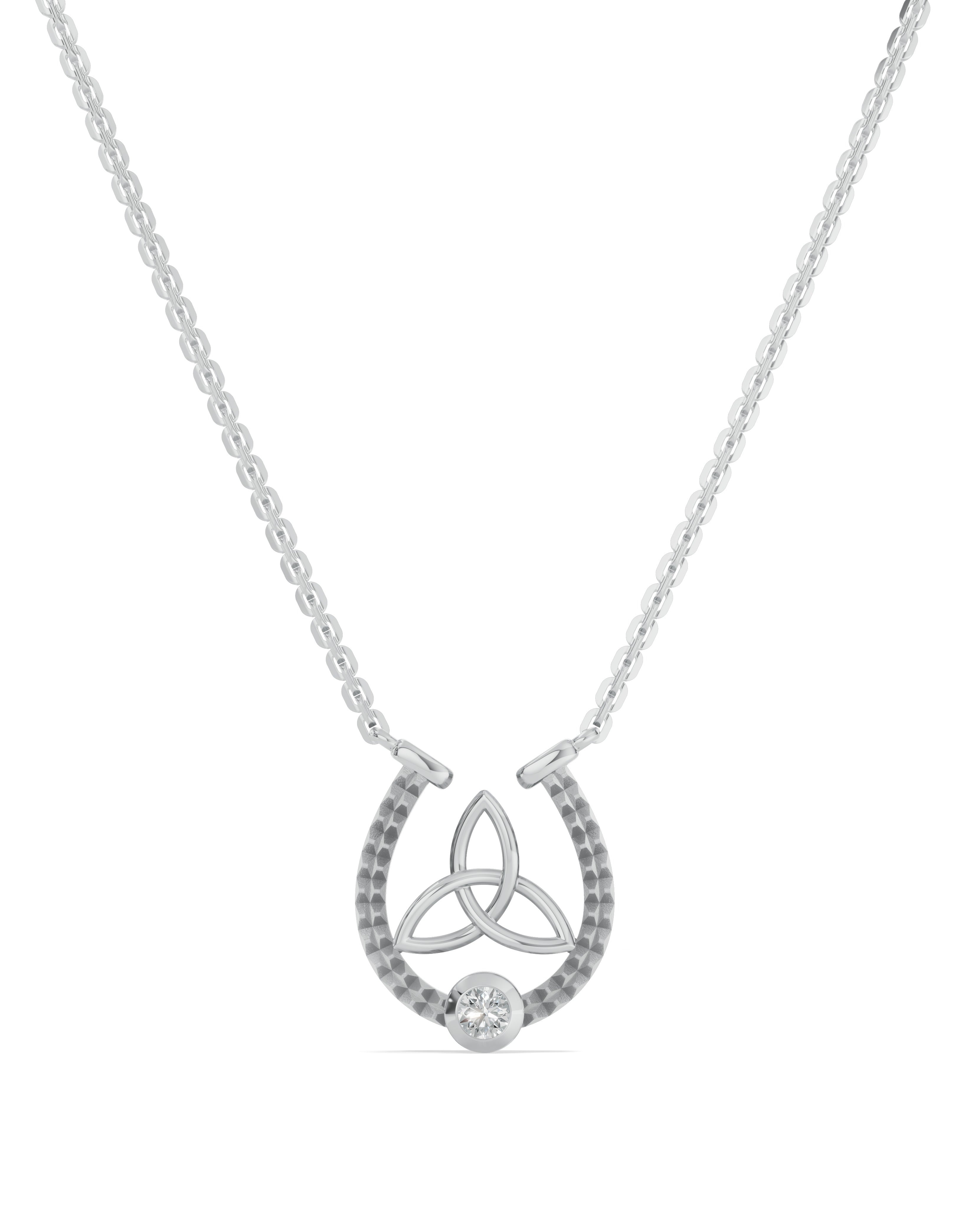 Platinized Sterling Silver