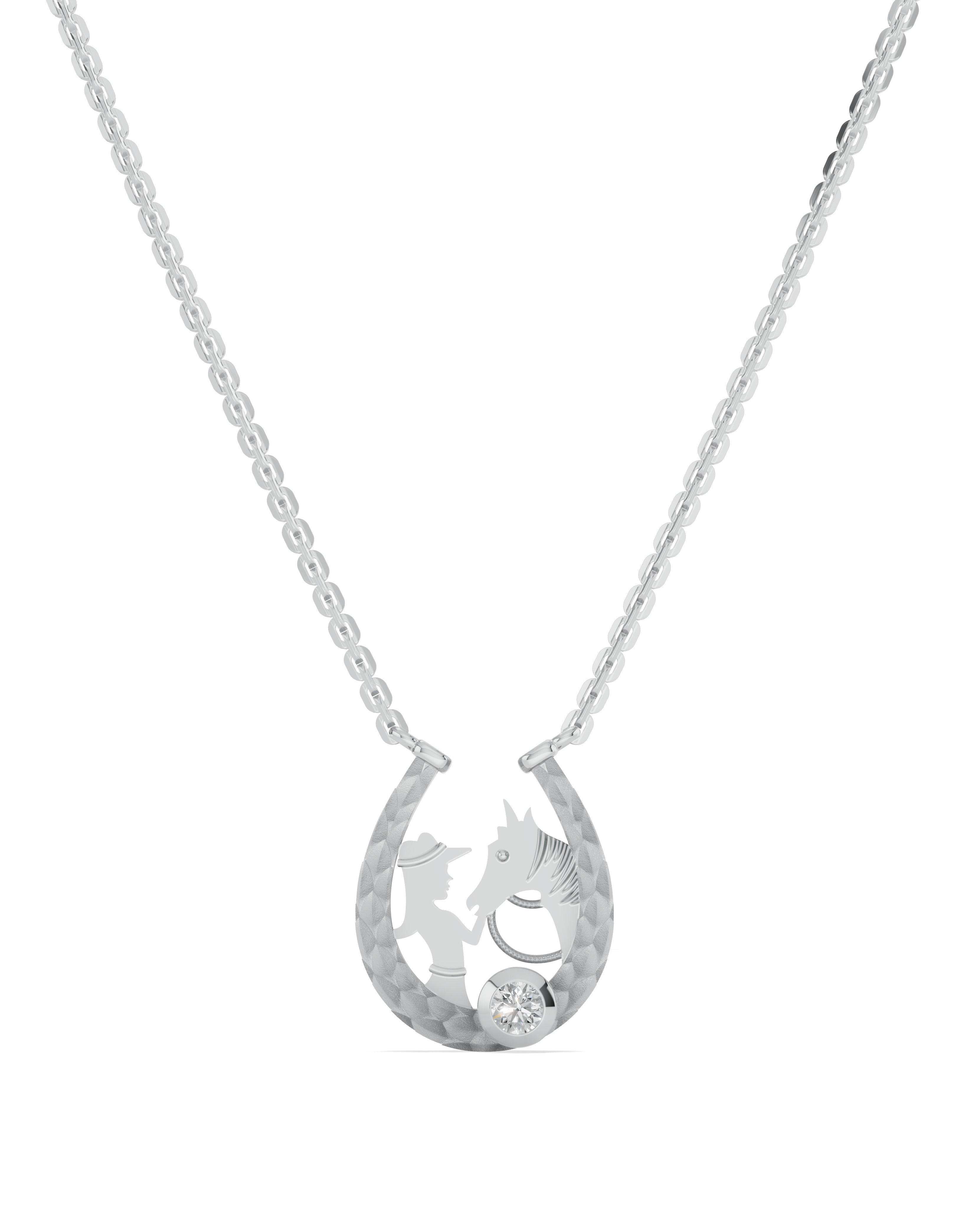 Platinized Sterling Silver