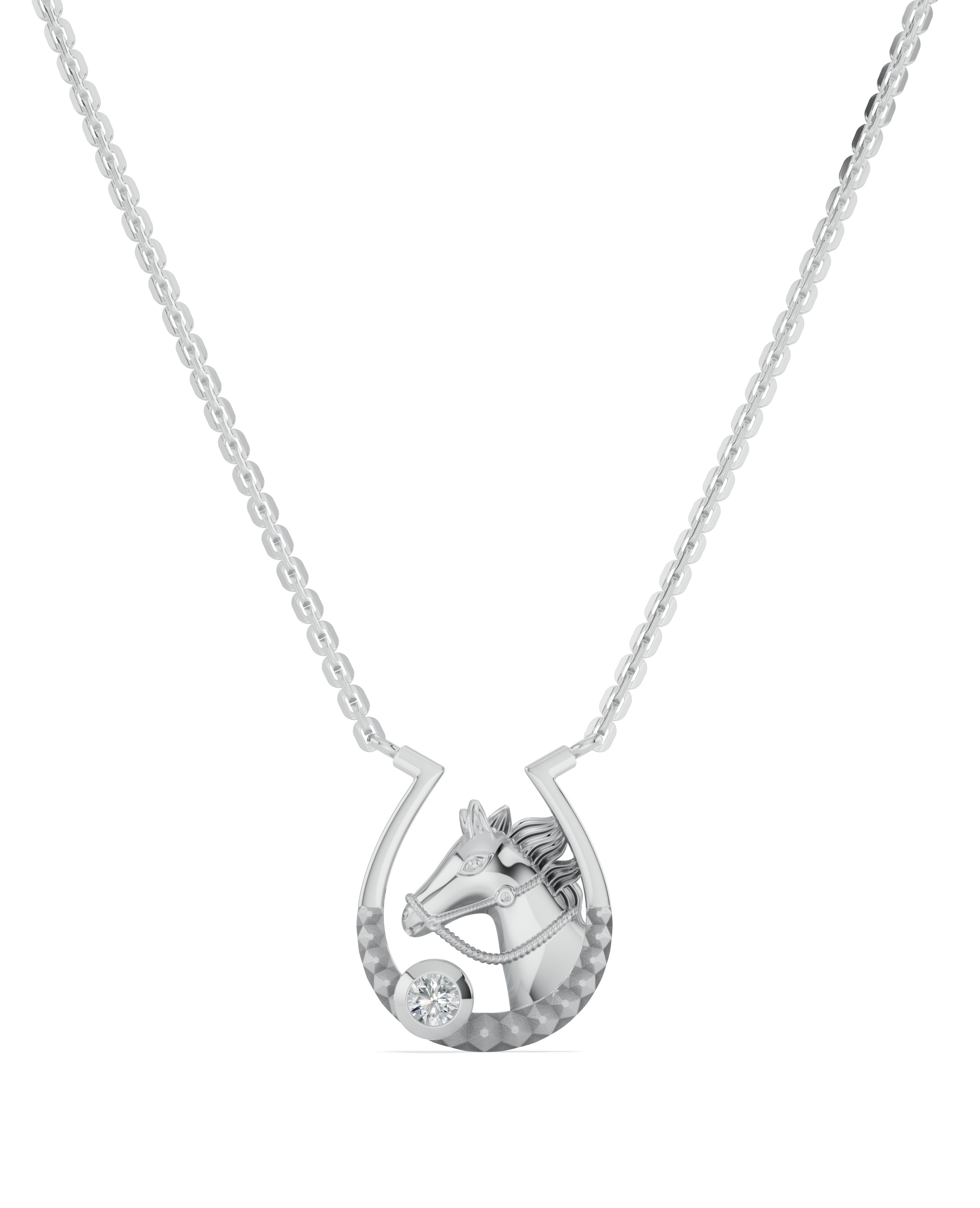 Platinized Sterling Silver