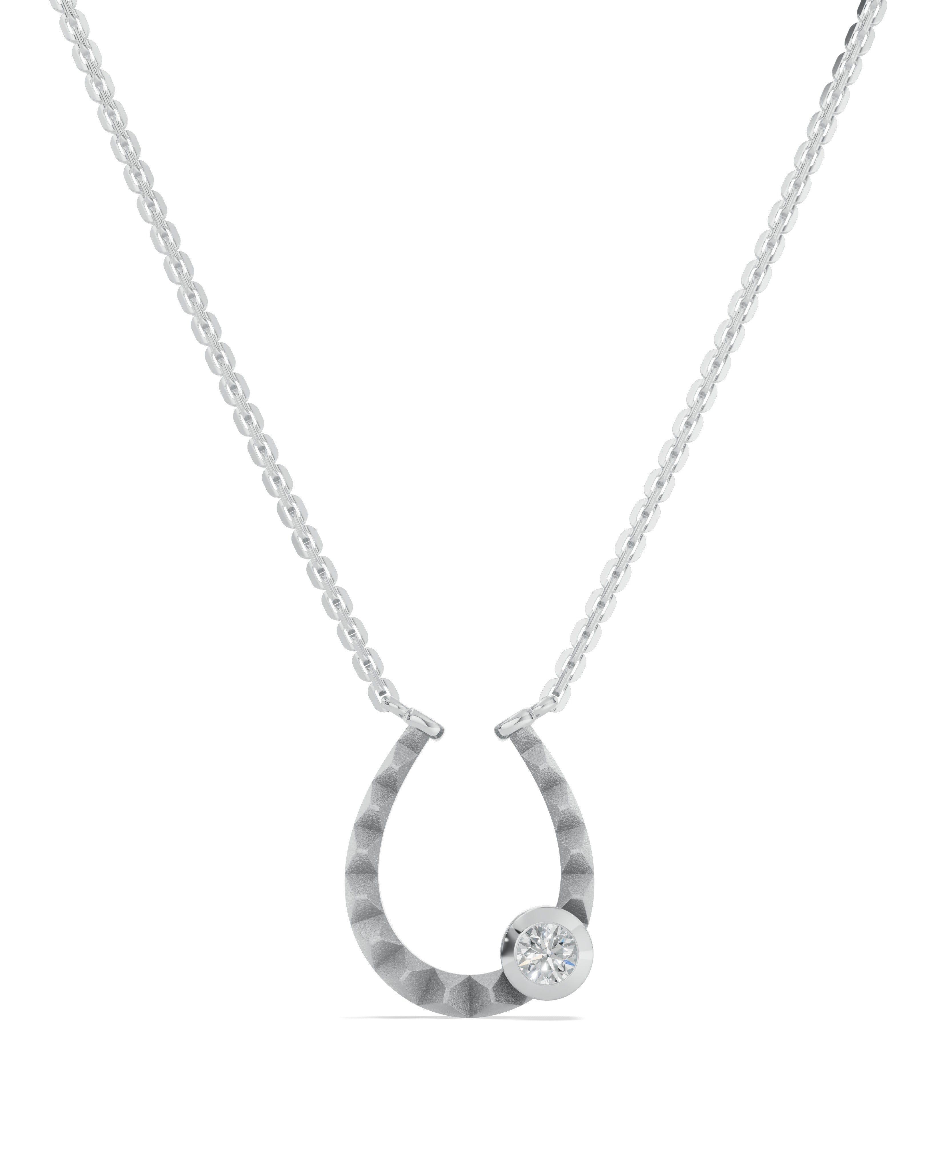 Platinized Sterling Silver