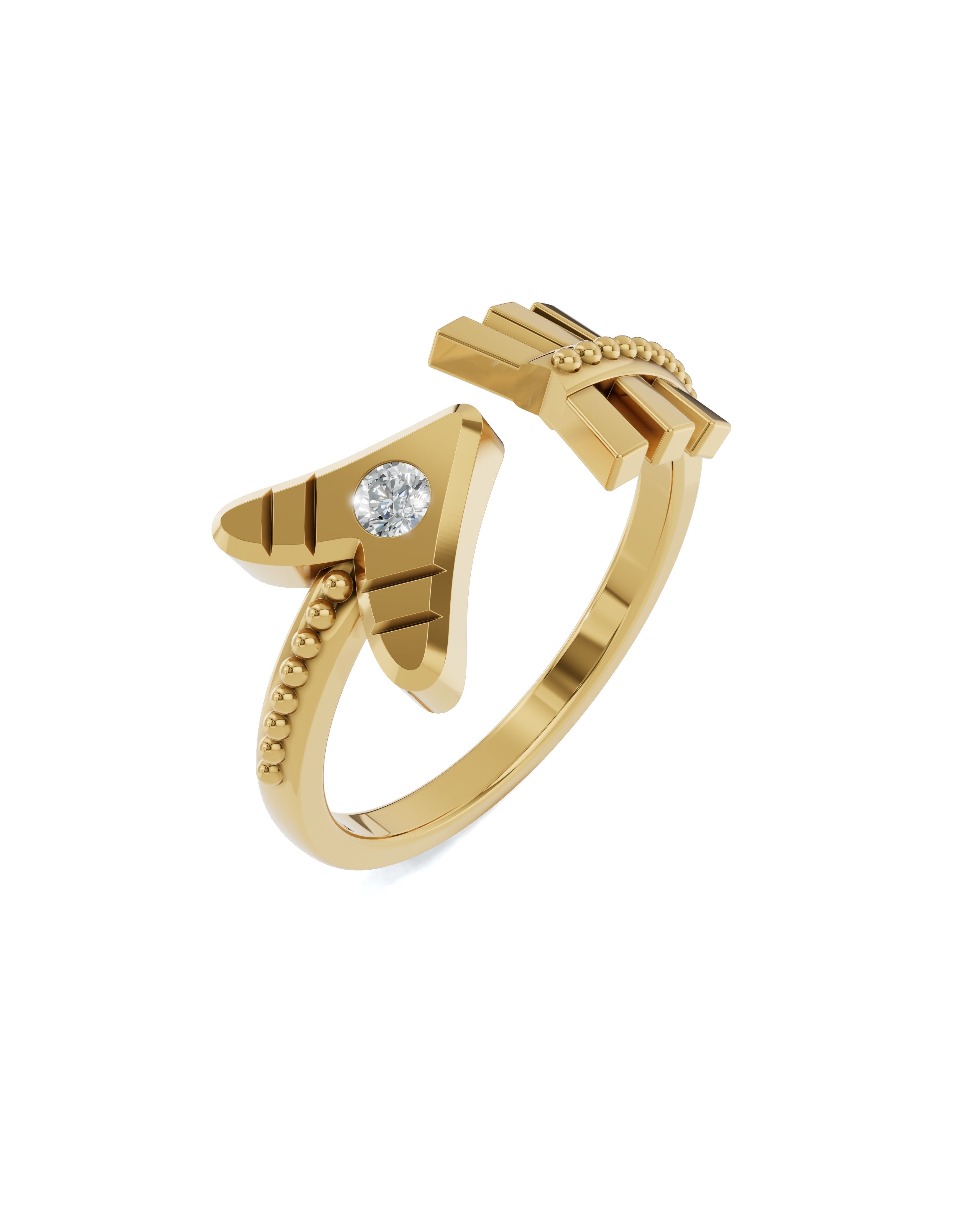 18K Vermeil Plated Sterling Silver