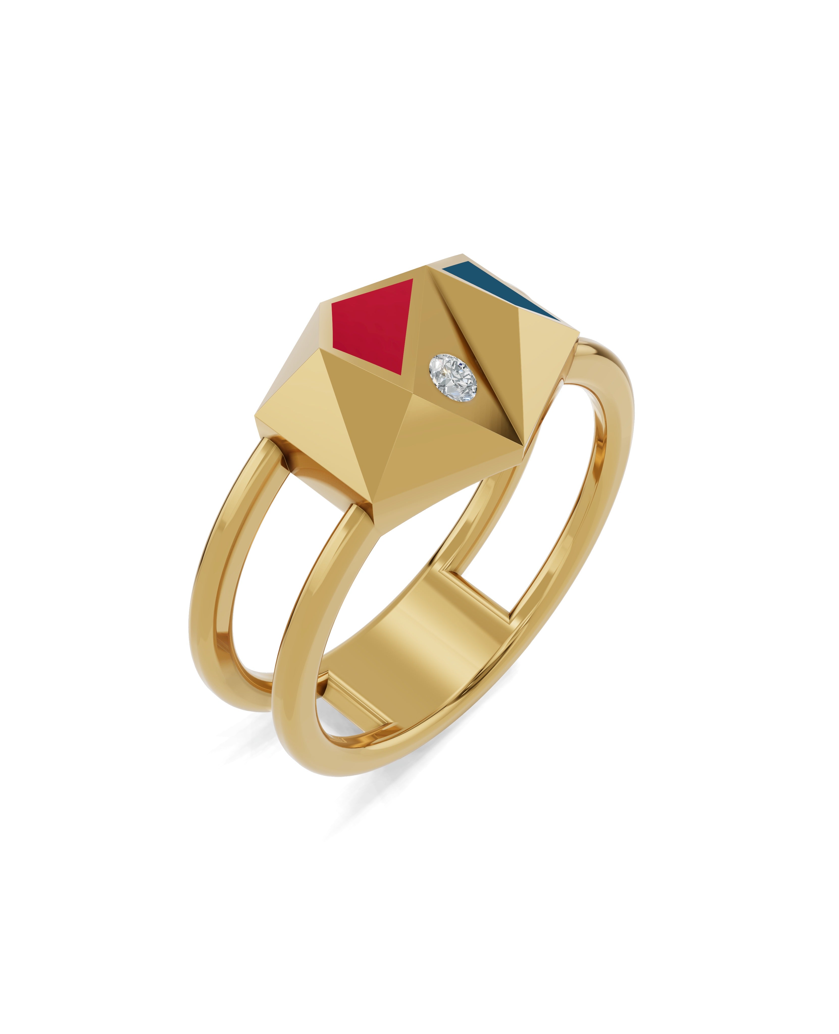 18K Vermeil Plated Sterling Silver