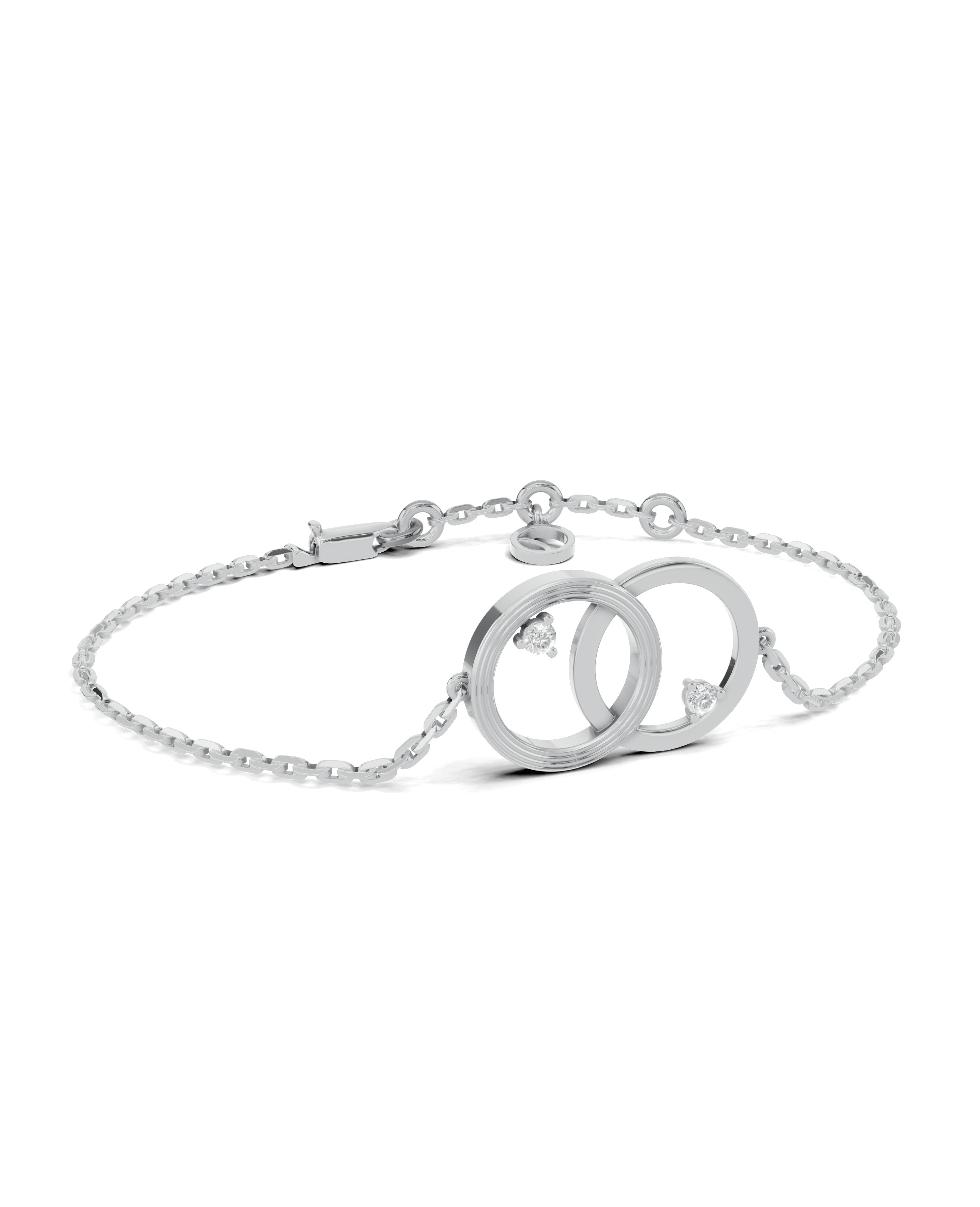 Platinized Sterling Silver