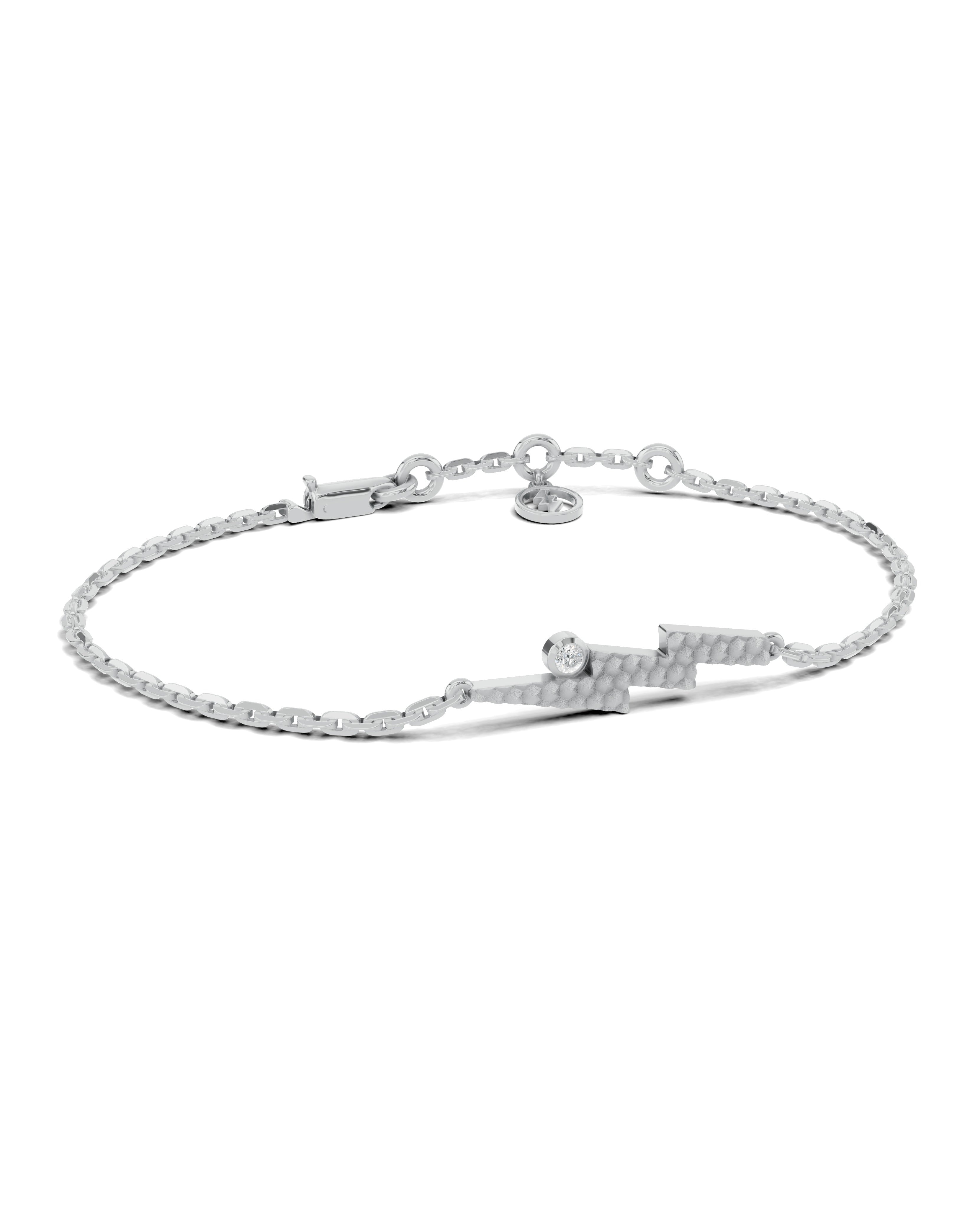 Platinized Sterling Silver