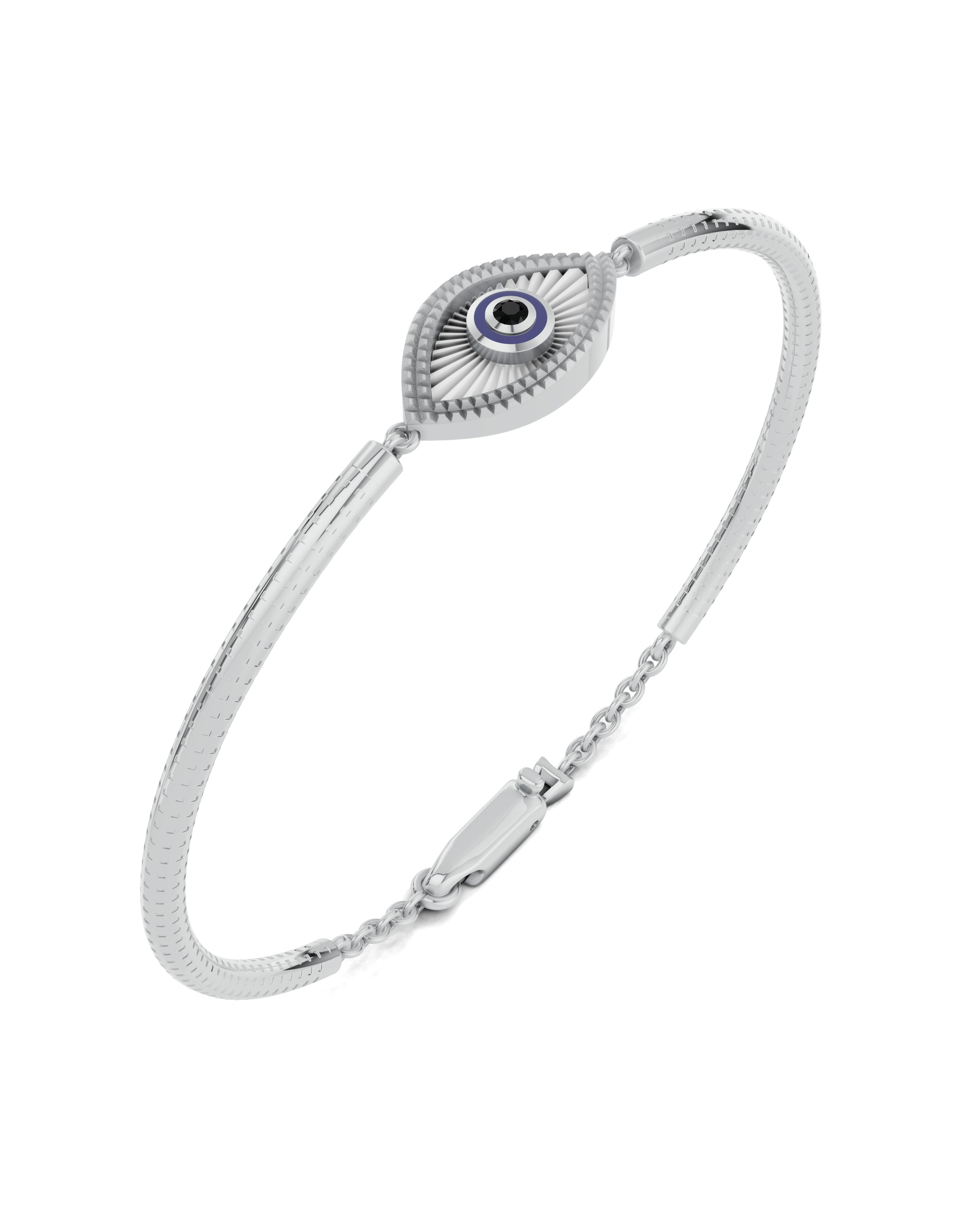 Platinized Sterling Silver