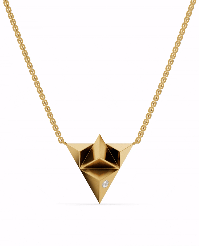 18K Vermeil Plated Sterling Silver