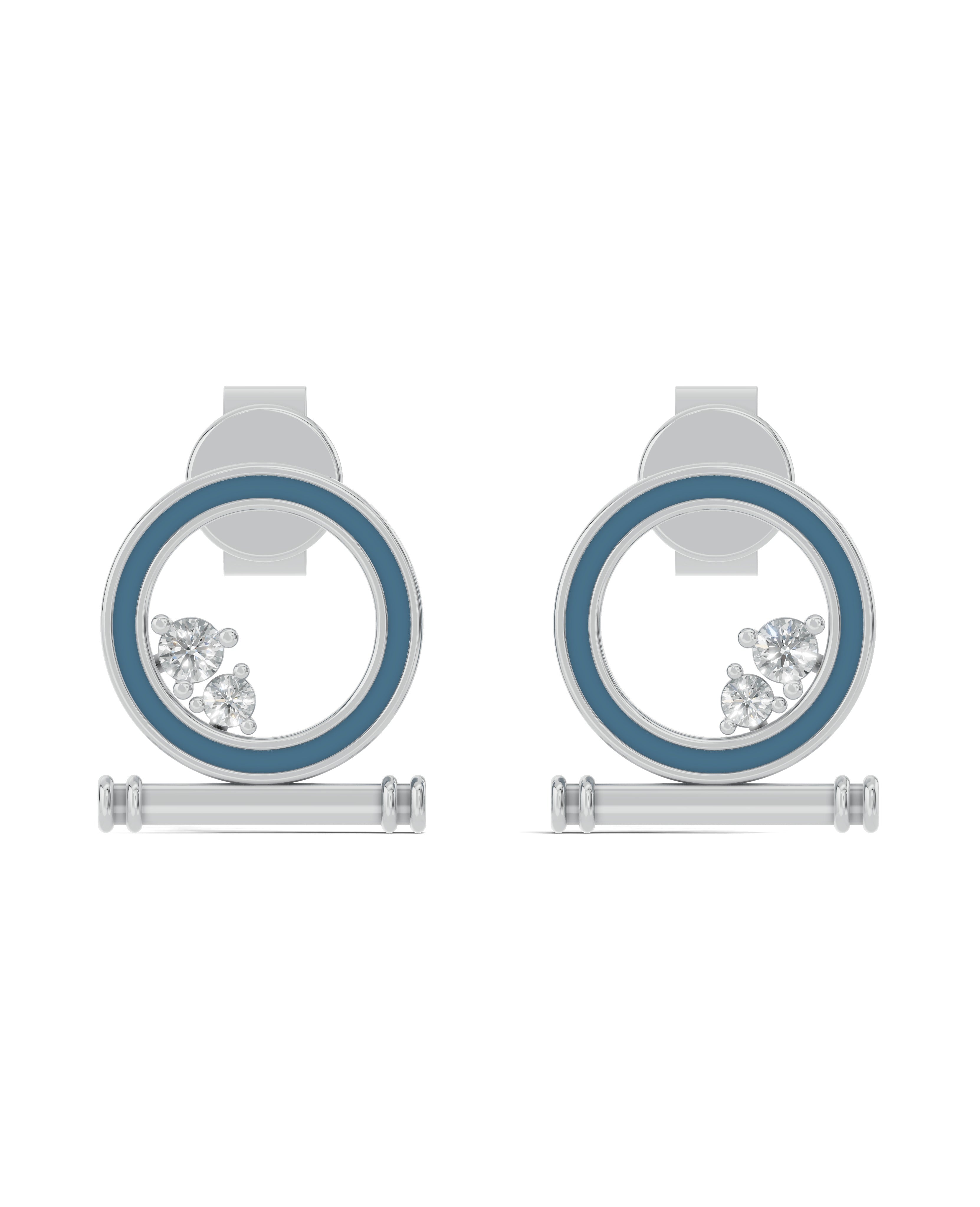 Platinized Sterling Silver