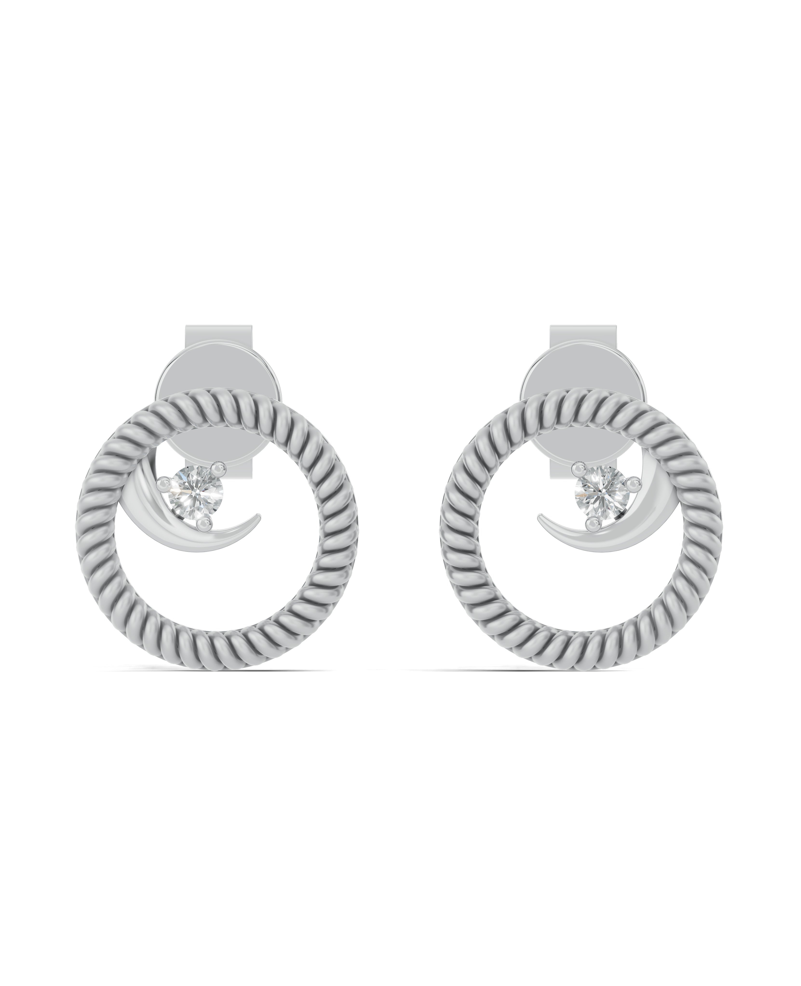 Platinized Sterling Silver