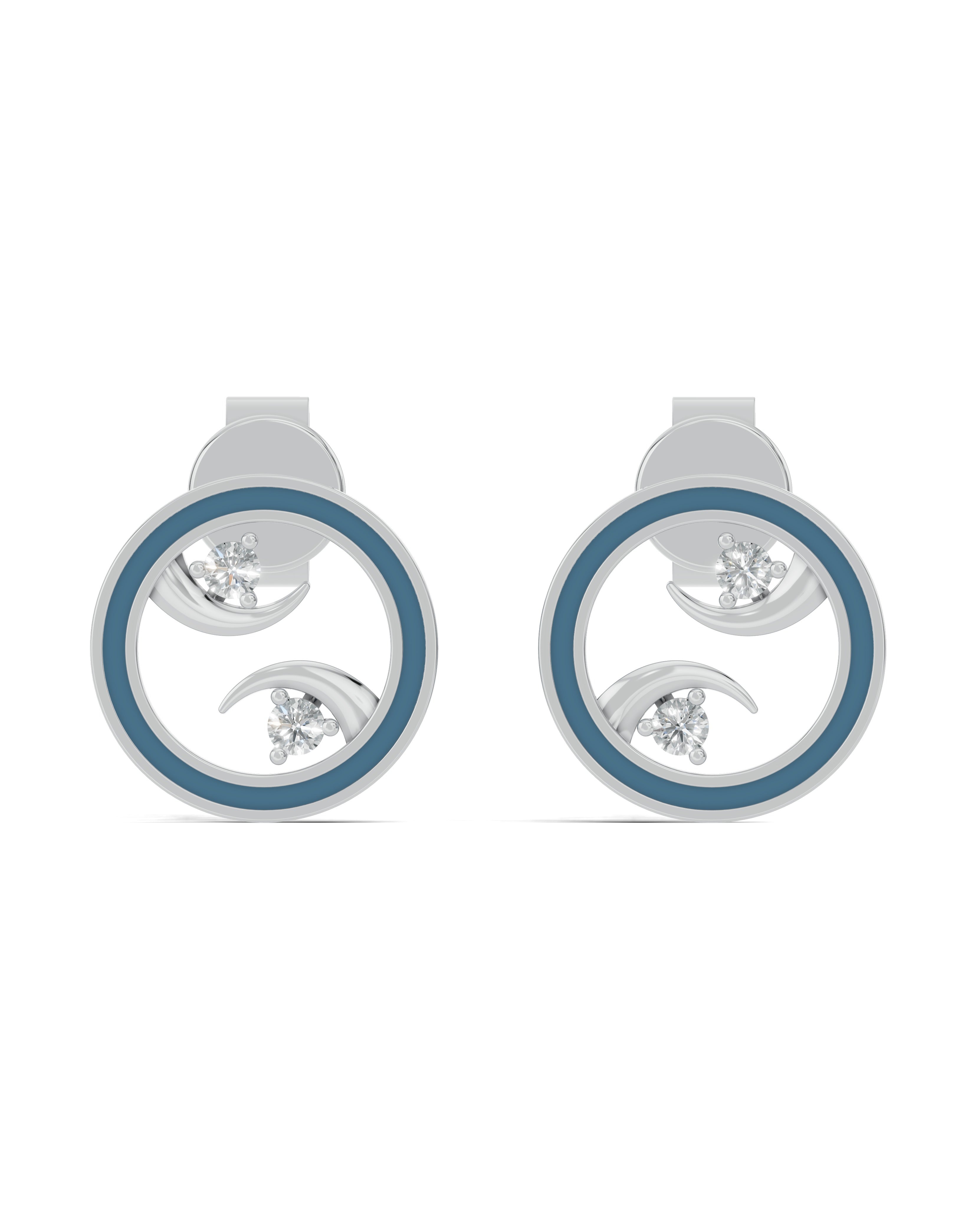 Platinized Sterling Silver