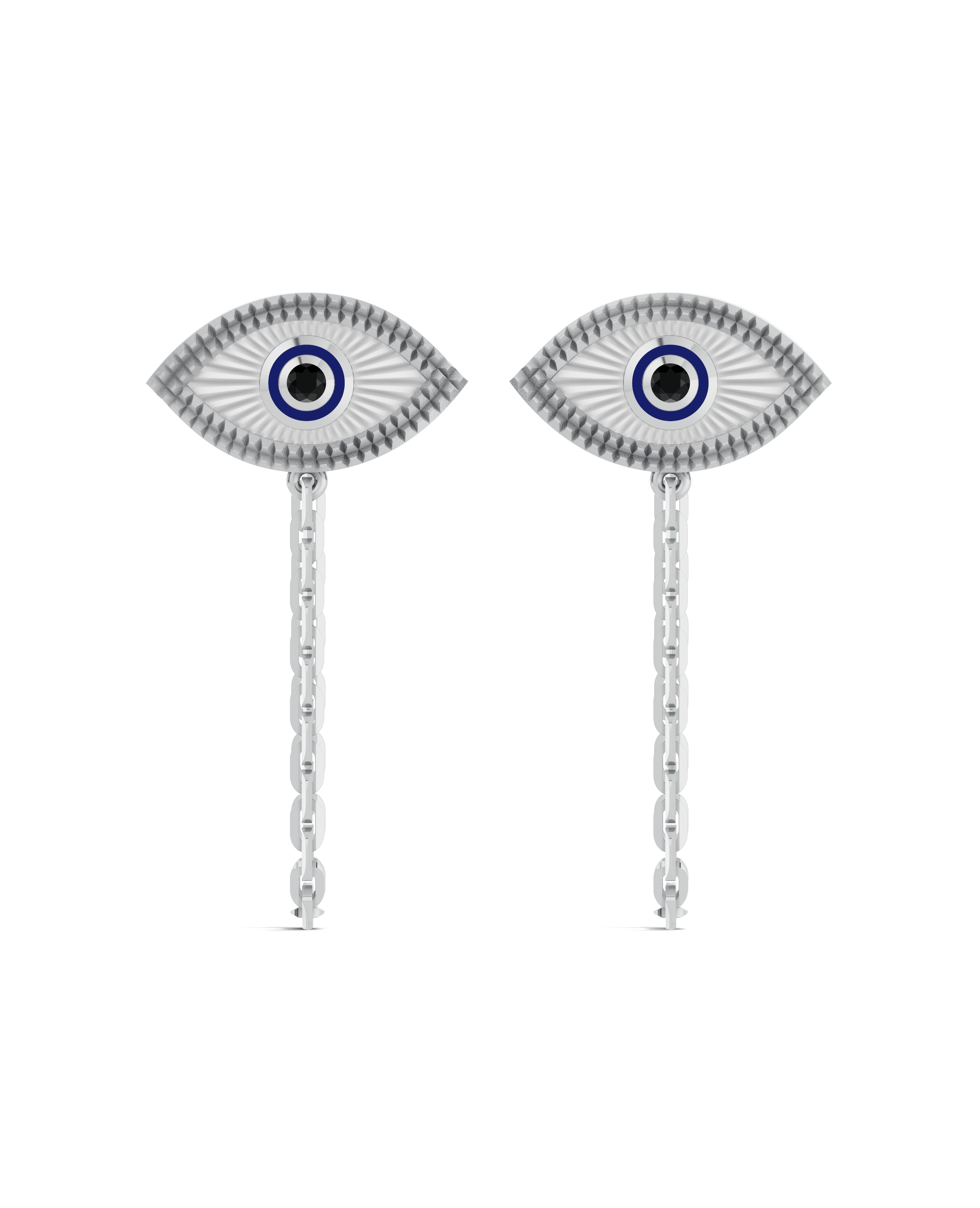 Platinized Sterling Silver