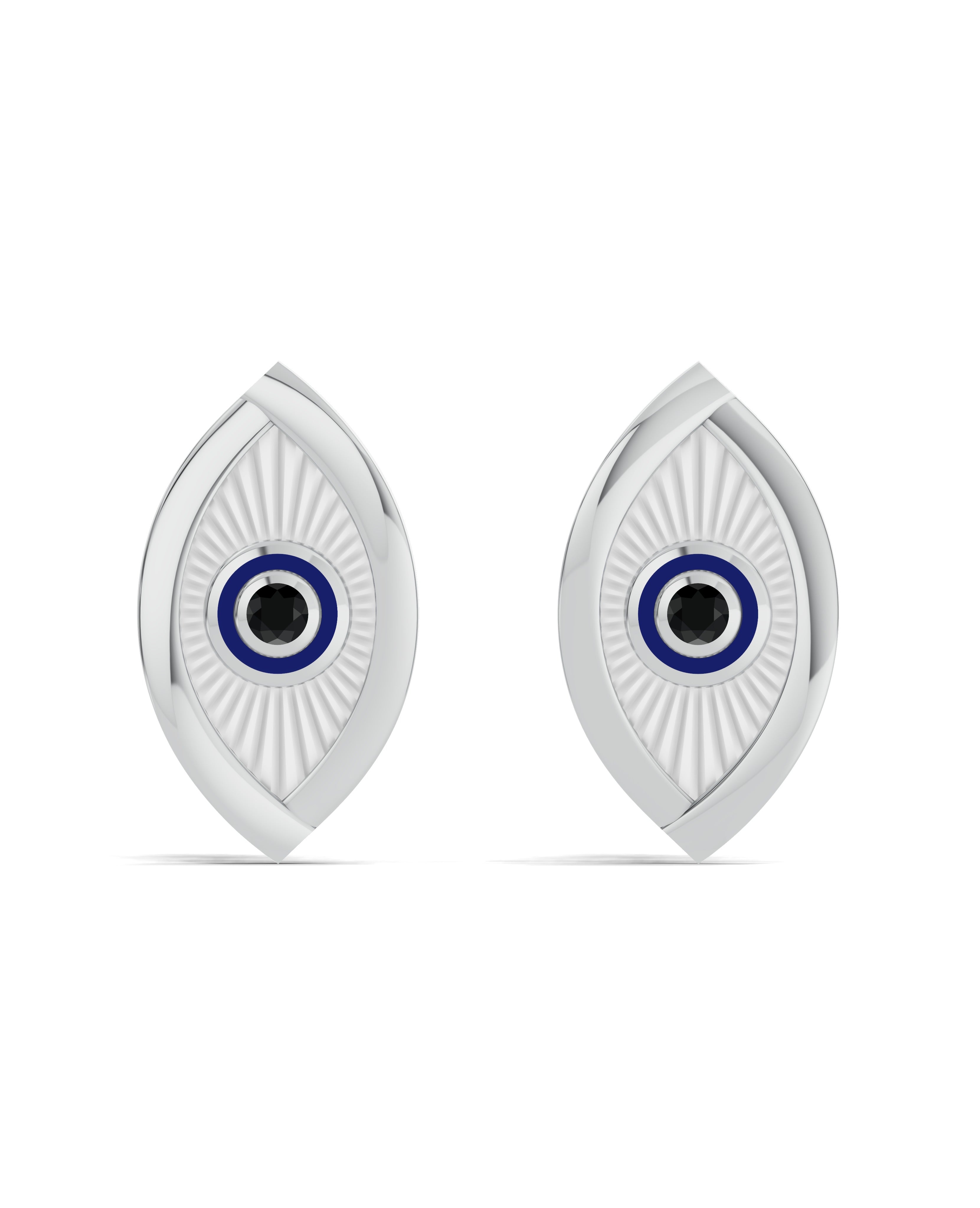 Platinized Sterling Silver