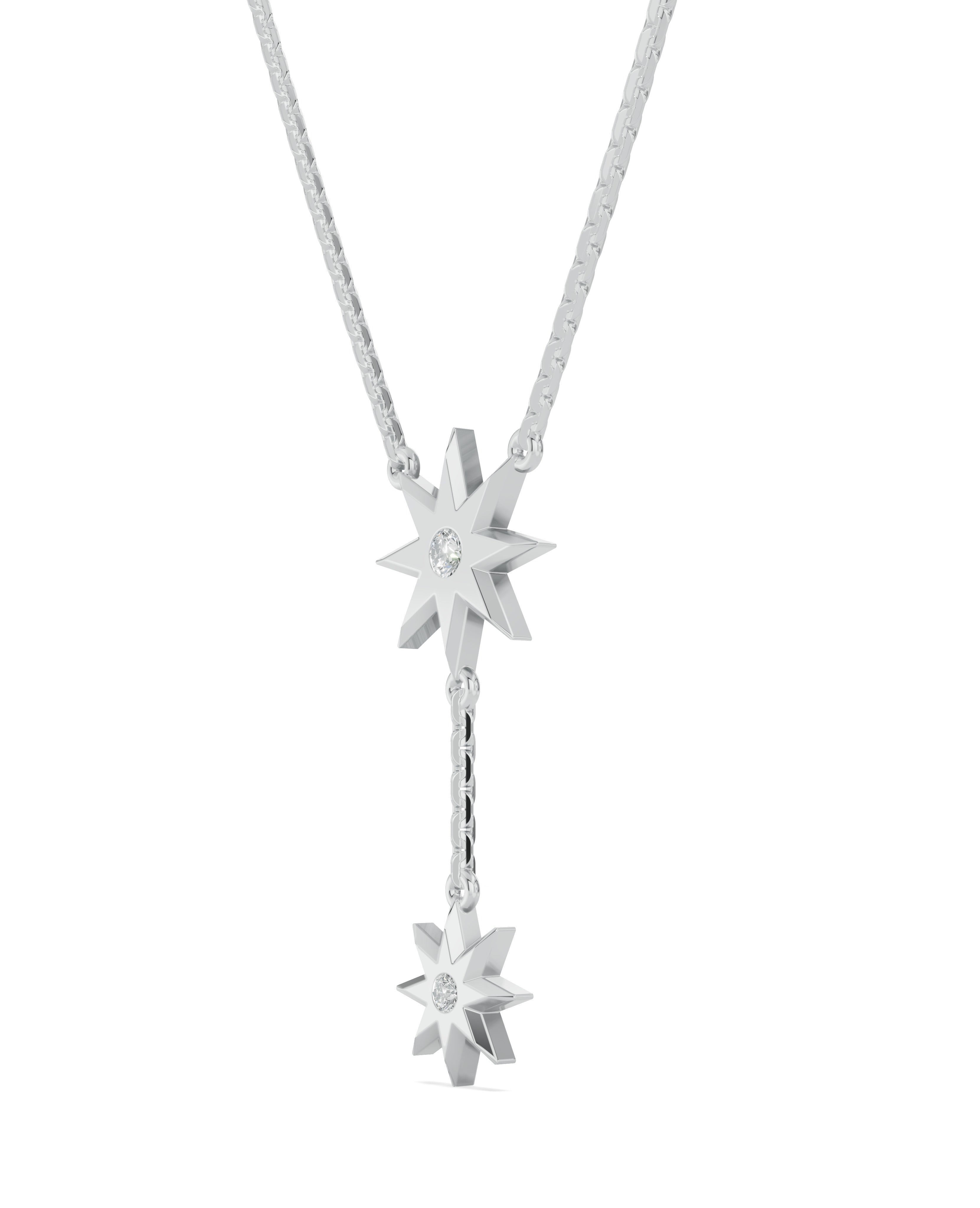 Platinized Sterling Silver