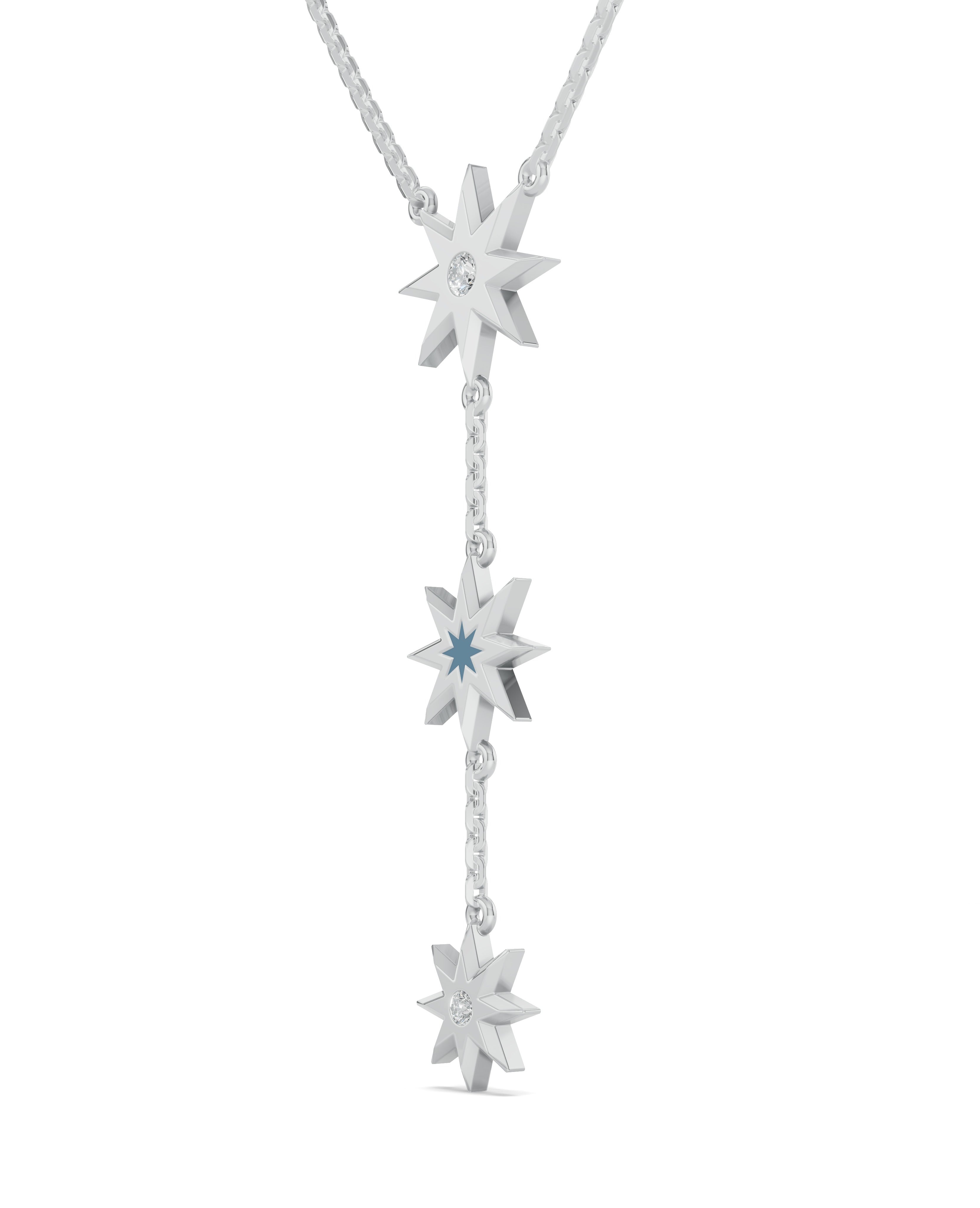 Platinized Sterling Silver