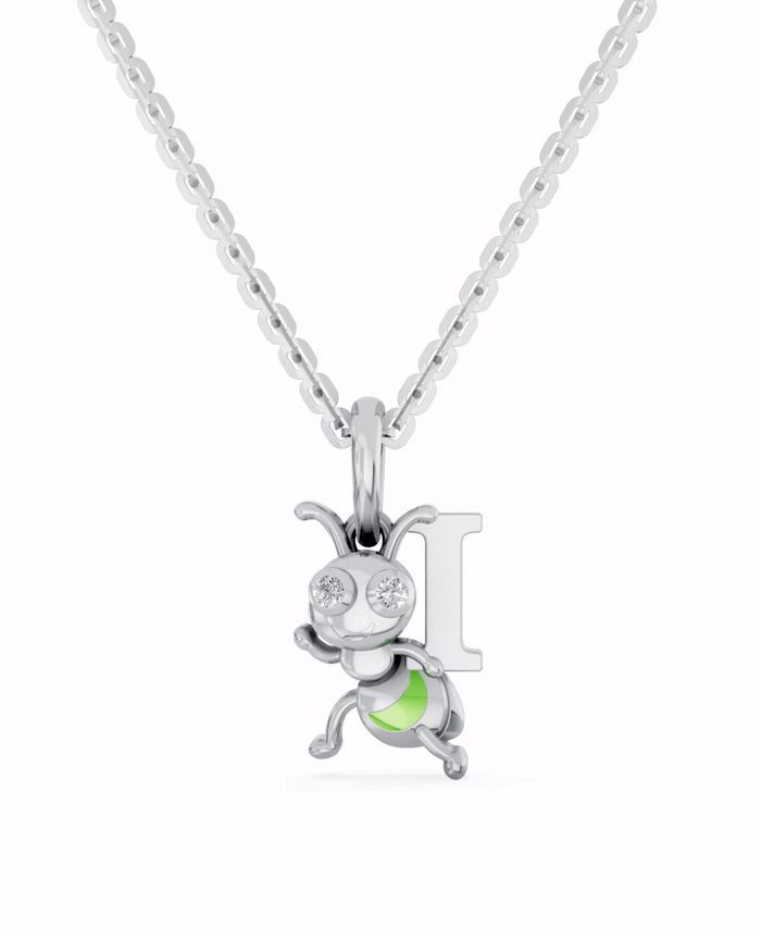 Platinized Sterling Silver