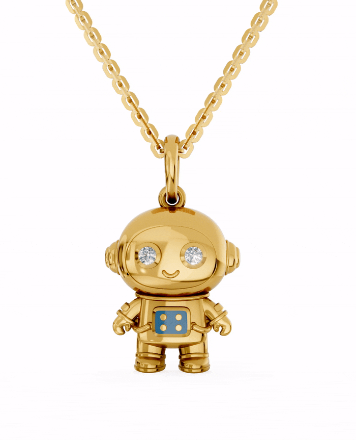 18K Vermeil Plated Sterling Silver