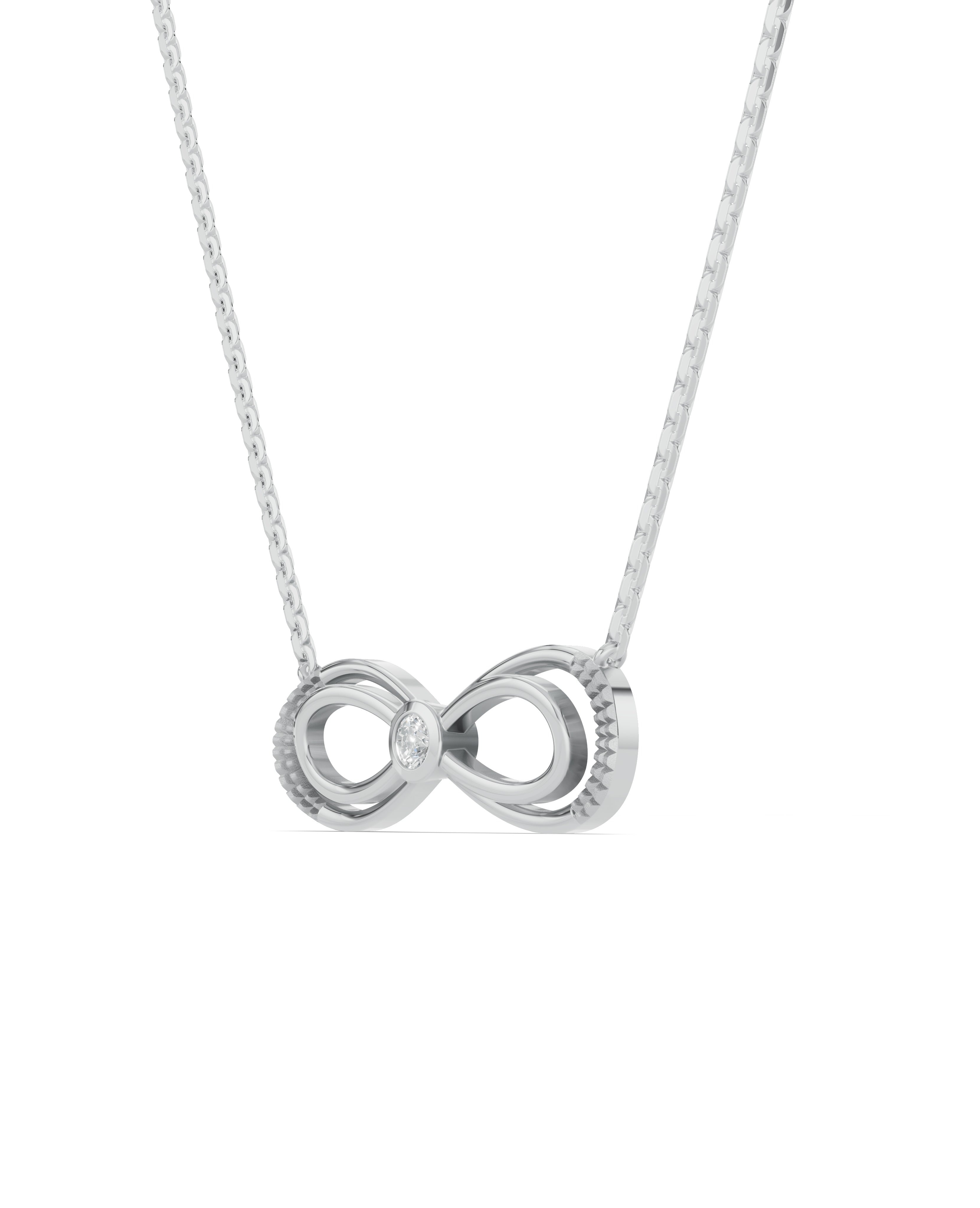 Platinized Sterling Silver